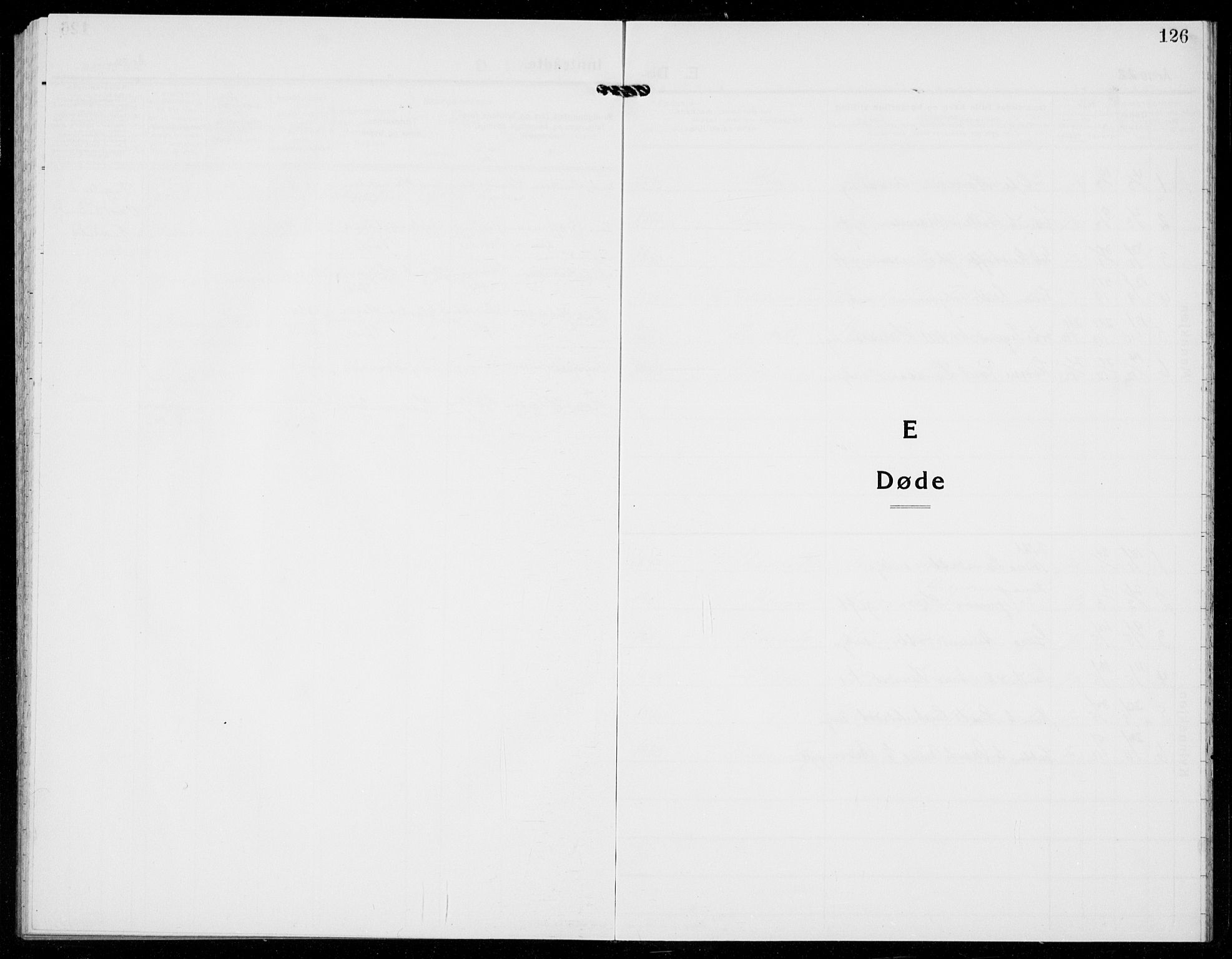 Kvinnherad sokneprestembete, SAB/A-76401/H/Hab: Klokkerbok nr. E 2, 1922-1940, s. 126