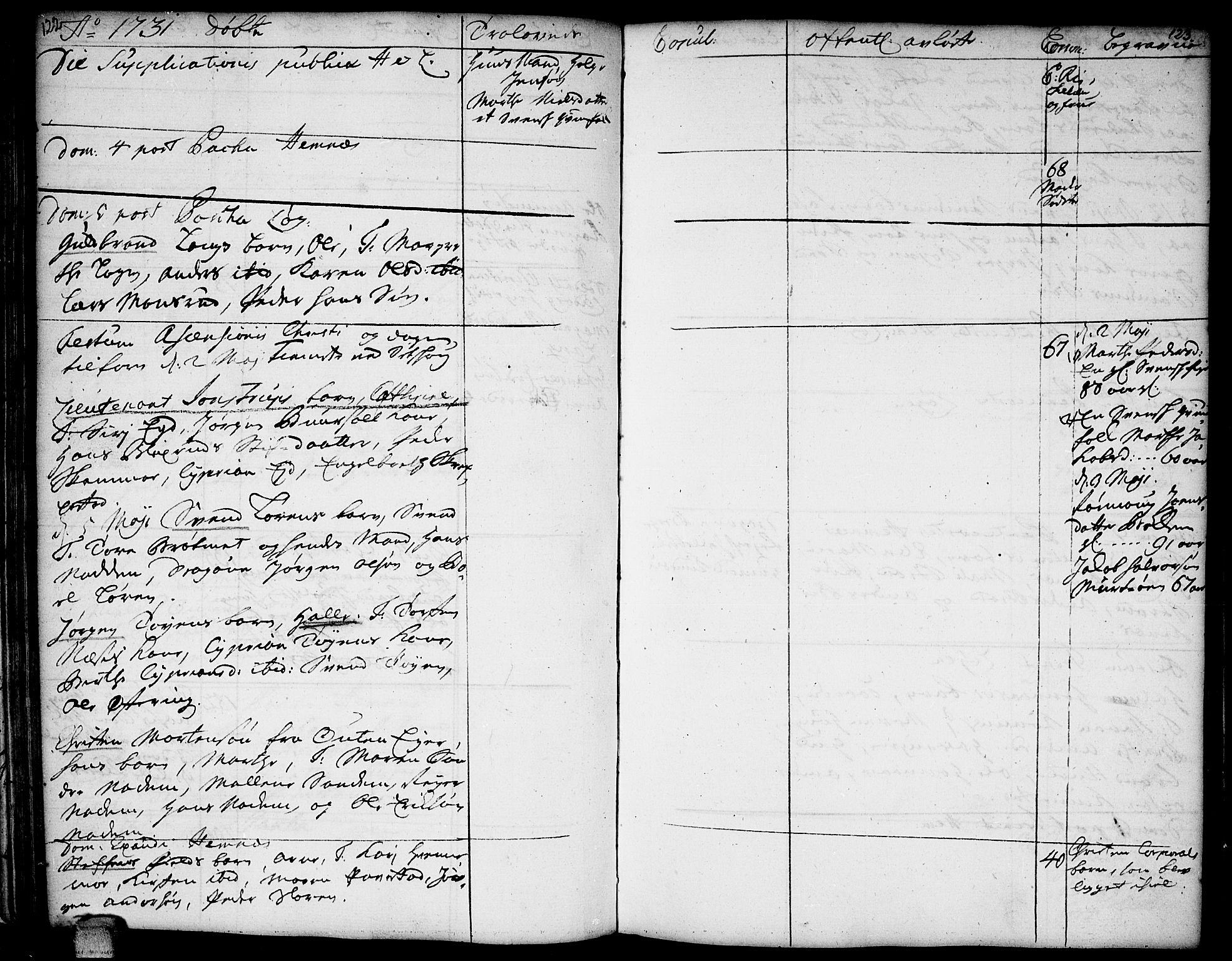 Høland prestekontor Kirkebøker, AV/SAO-A-10346a/F/Fa/L0002: Ministerialbok nr. I 2, 1728-1738, s. 122-123