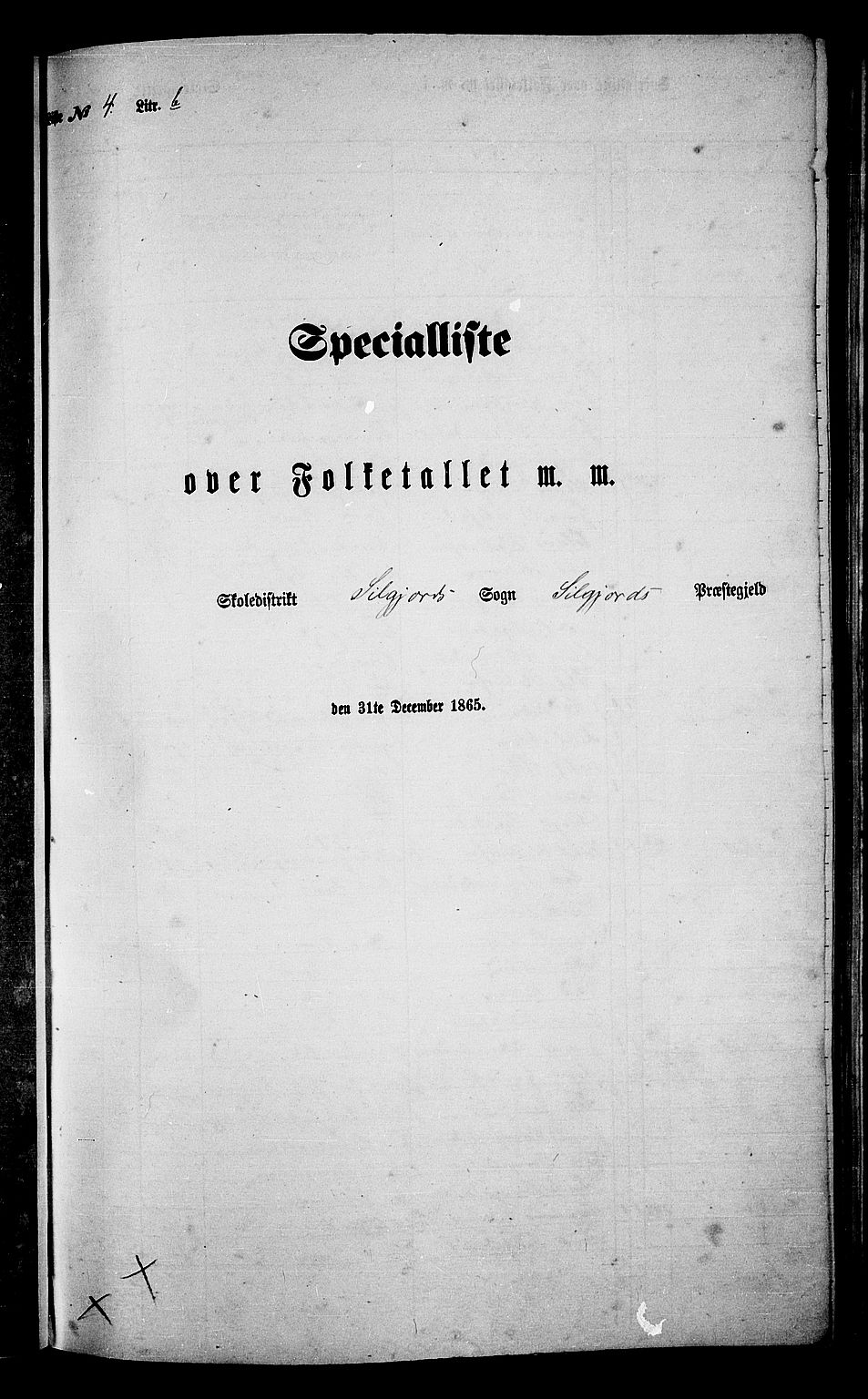 RA, Folketelling 1865 for 0828P Seljord prestegjeld, 1865, s. 71