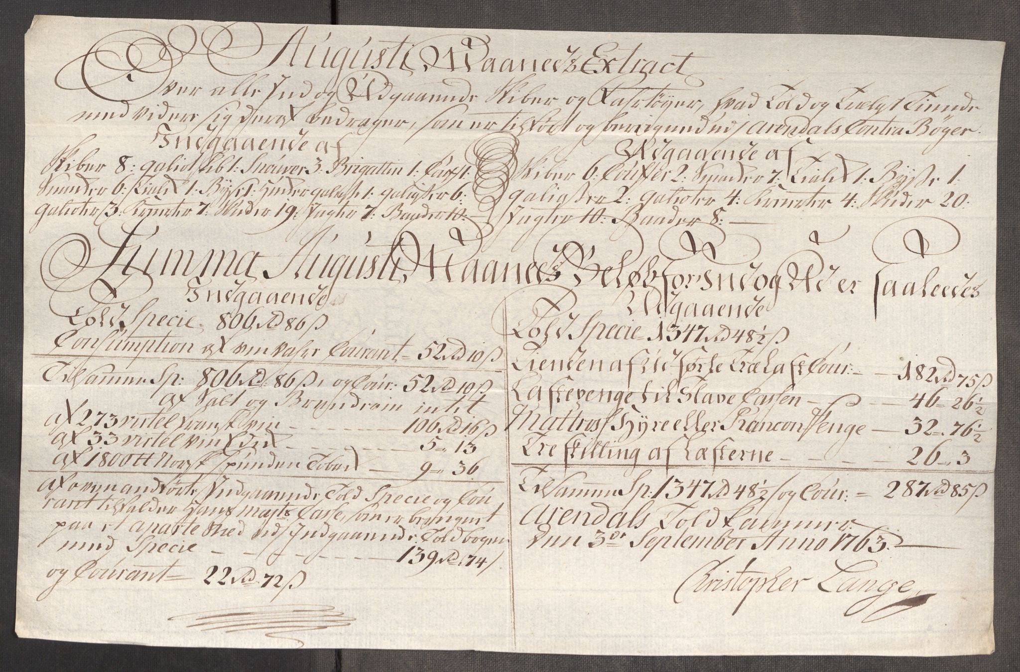 Rentekammeret inntil 1814, Realistisk ordnet avdeling, AV/RA-EA-4070/Oe/L0007: [Ø1]: Priskuranter, 1761-1763, s. 733