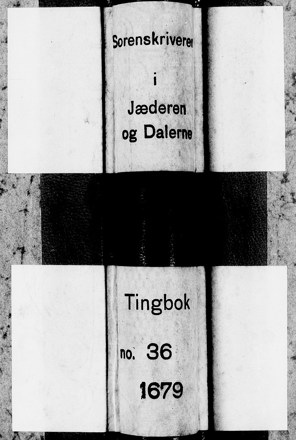 Jæren og Dalane sorenskriveri, SAST/A-100306/3/30/30BA/L0036: TINGBOK, 1679