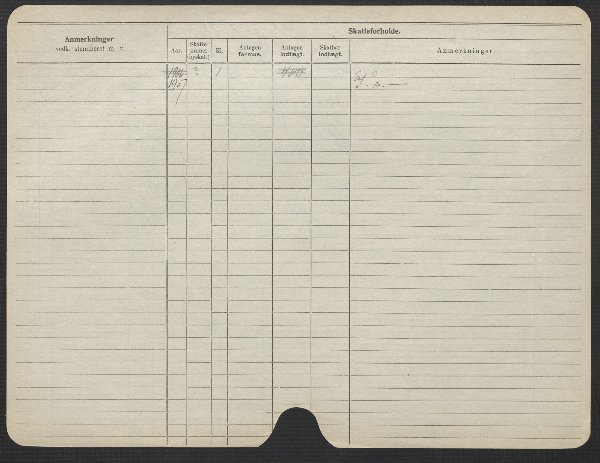 Oslo folkeregister, Registerkort, AV/SAO-A-11715/F/Fa/Fac/L0024: Kvinner, 1906-1914, s. 375b