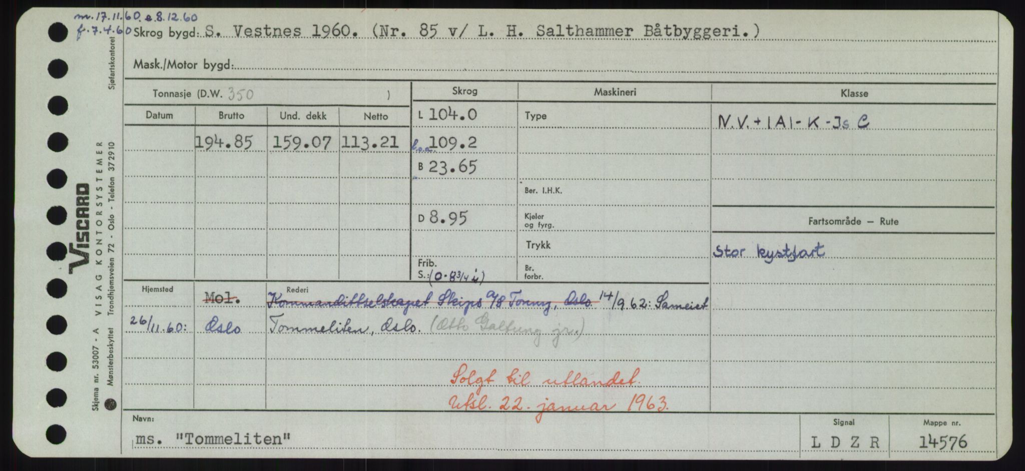 Sjøfartsdirektoratet med forløpere, Skipsmålingen, AV/RA-S-1627/H/Hd/L0039: Fartøy, Ti-Tø, s. 165