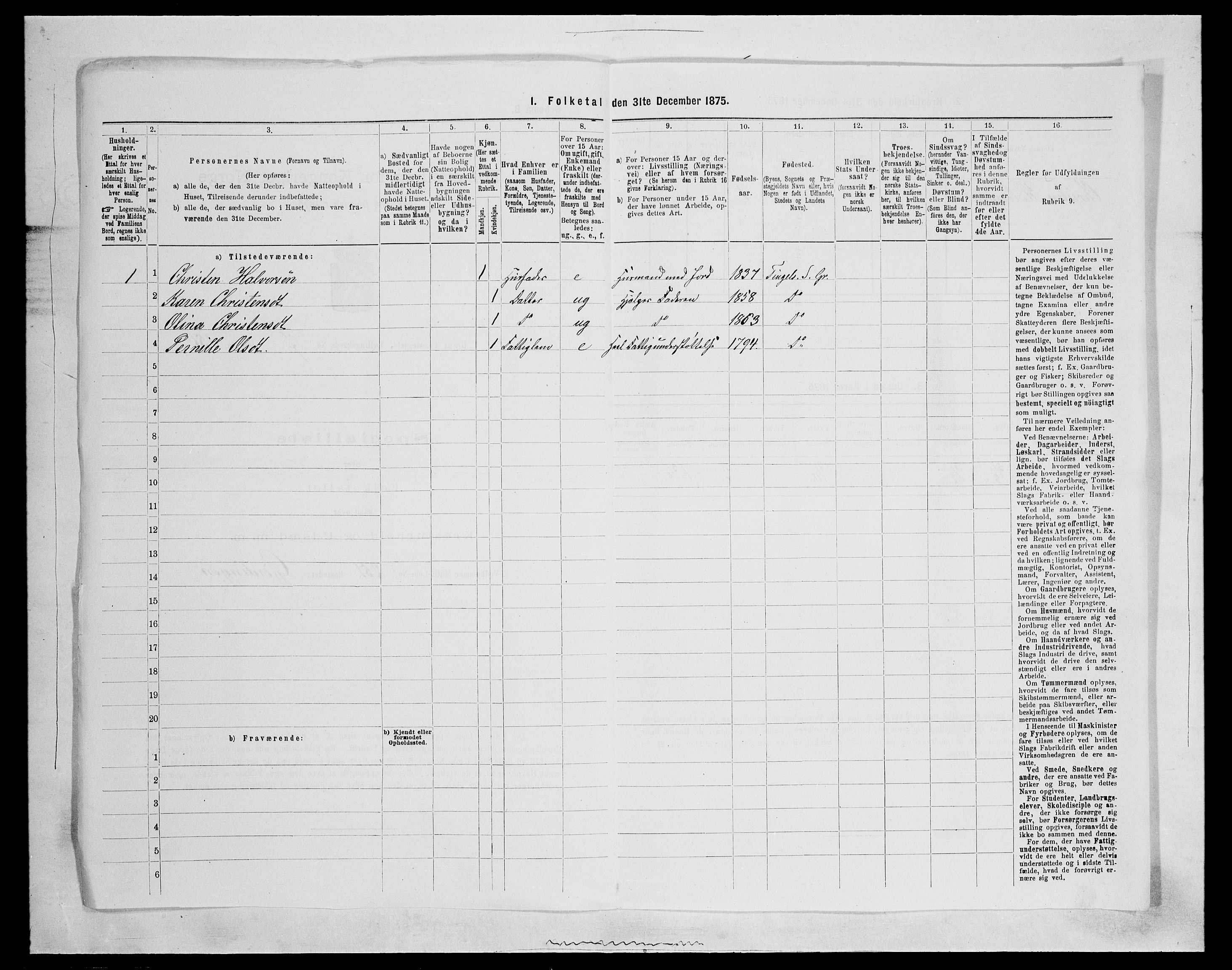 SAH, Folketelling 1875 for 0534P Gran prestegjeld, 1875, s. 1475