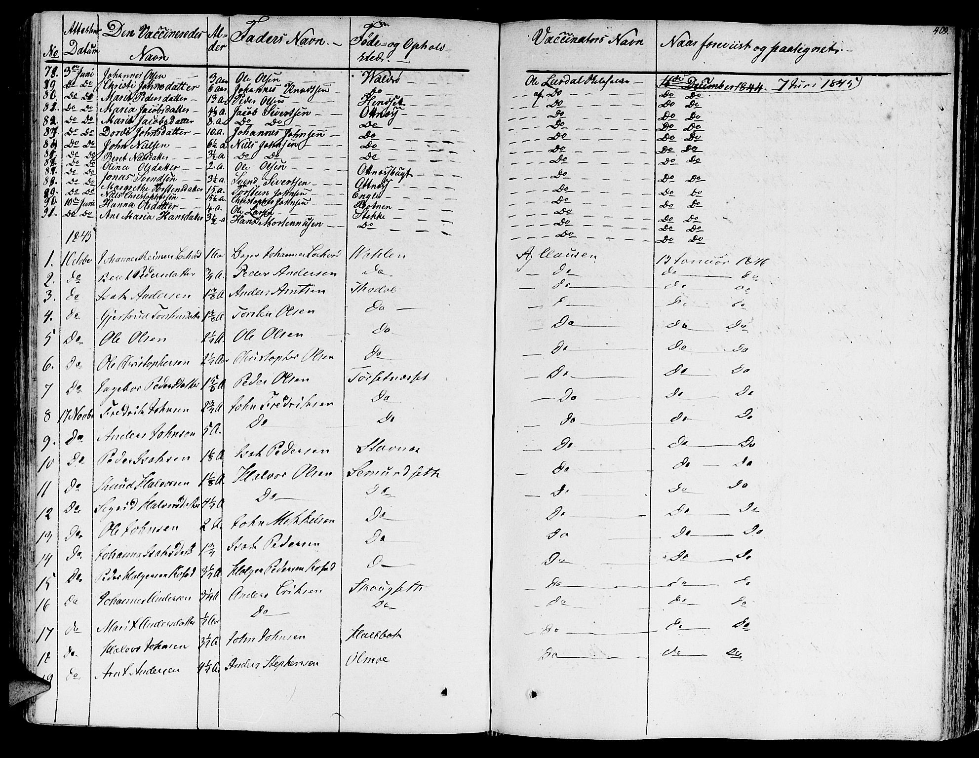 Ministerialprotokoller, klokkerbøker og fødselsregistre - Møre og Romsdal, SAT/A-1454/578/L0904: Ministerialbok nr. 578A03, 1836-1858, s. 409