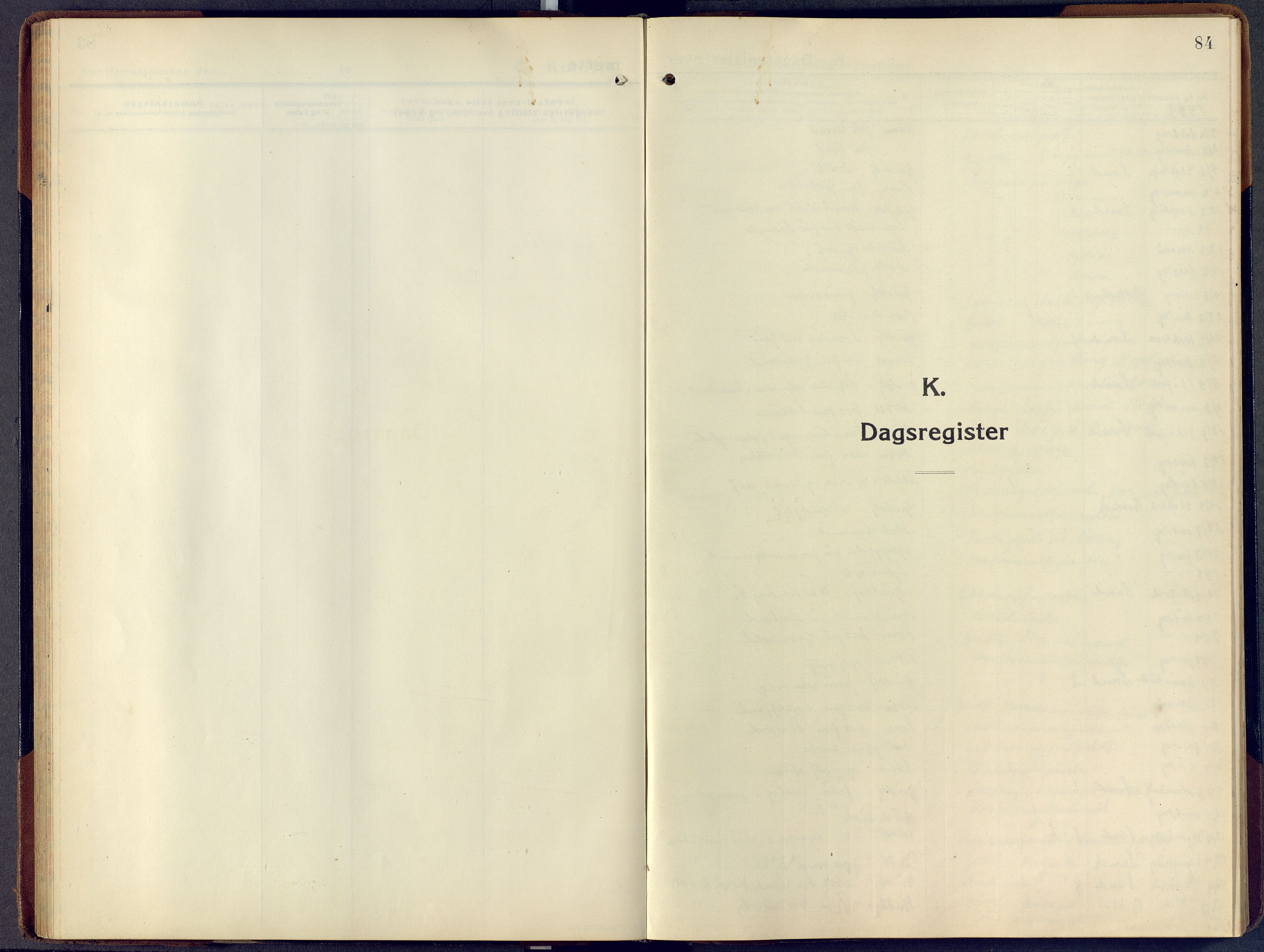 Sande Kirkebøker, AV/SAKO-A-53/F/Fa/L0010: Ministerialbok nr. 9, 1932-1938, s. 84