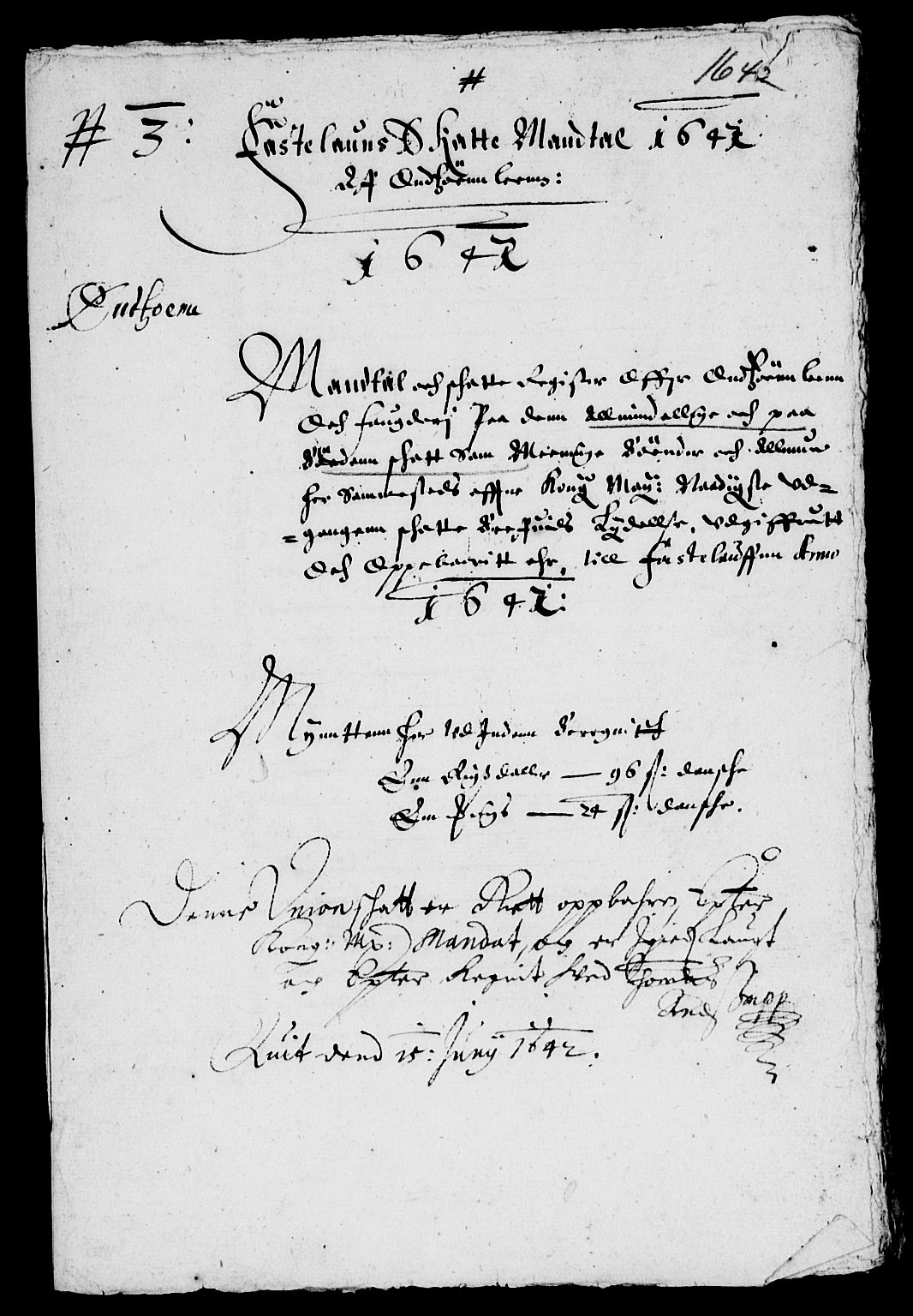 Rentekammeret inntil 1814, Reviderte regnskaper, Lensregnskaper, AV/RA-EA-5023/R/Rb/Rbe/L0002: Onsøy len, 1615-1650