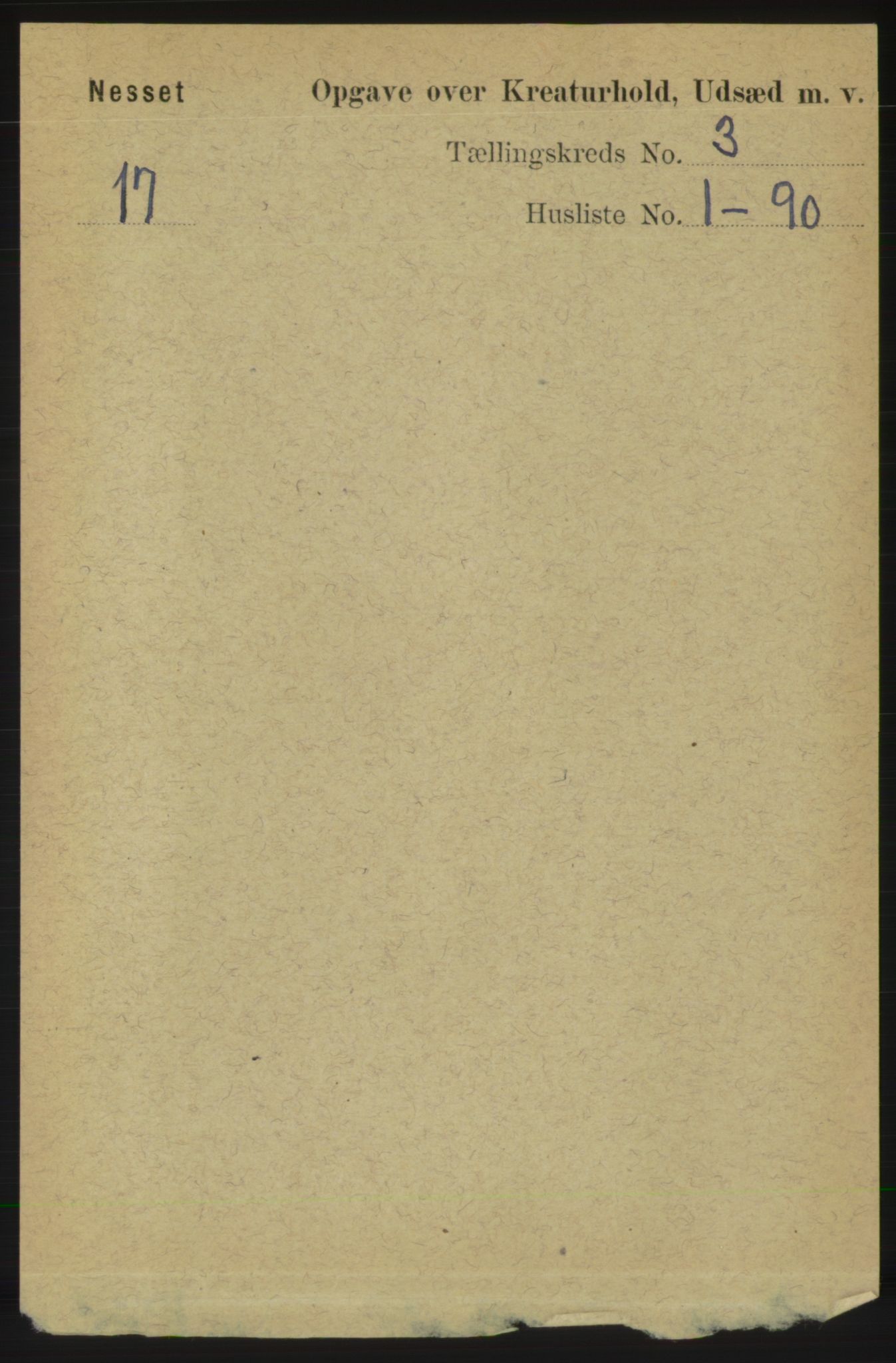 RA, Folketelling 1891 for 1543 Nesset herred, 1891, s. 2364