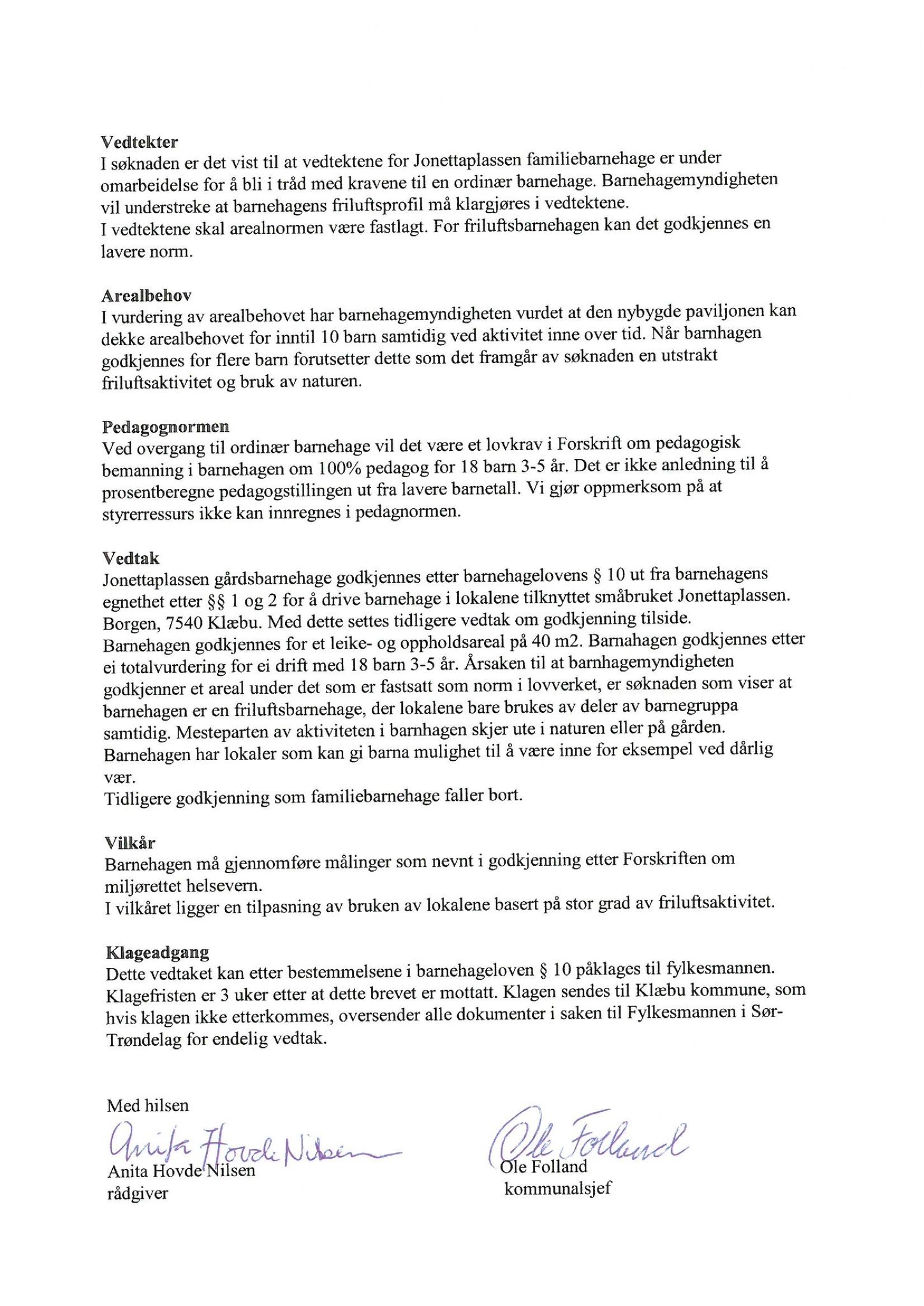 Klæbu Kommune, TRKO/KK/02-FS/L008: Formannsskapet - Møtedokumenter, 2015, s. 1005