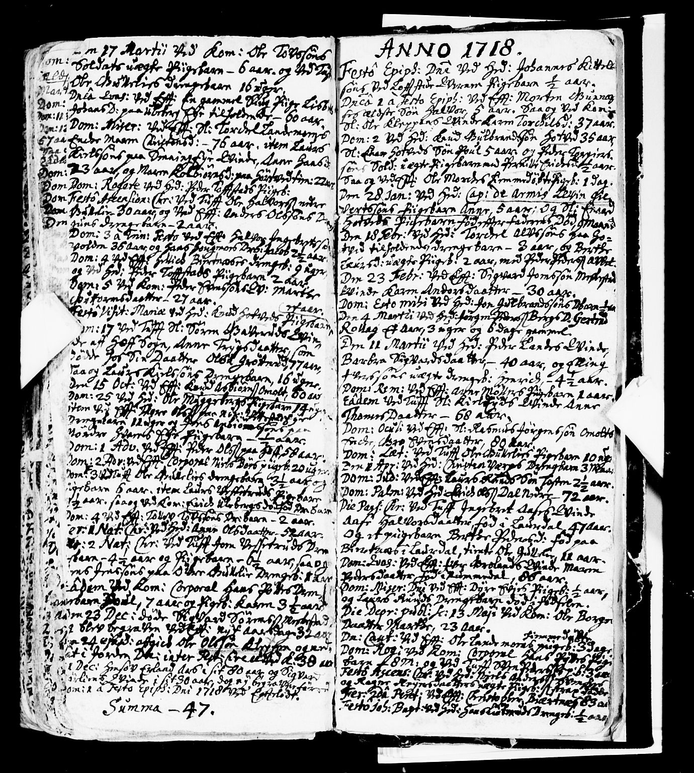 Sandsvær kirkebøker, AV/SAKO-A-244/F/Fa/L0001: Ministerialbok nr. I 1, 1665-1725, s. 222