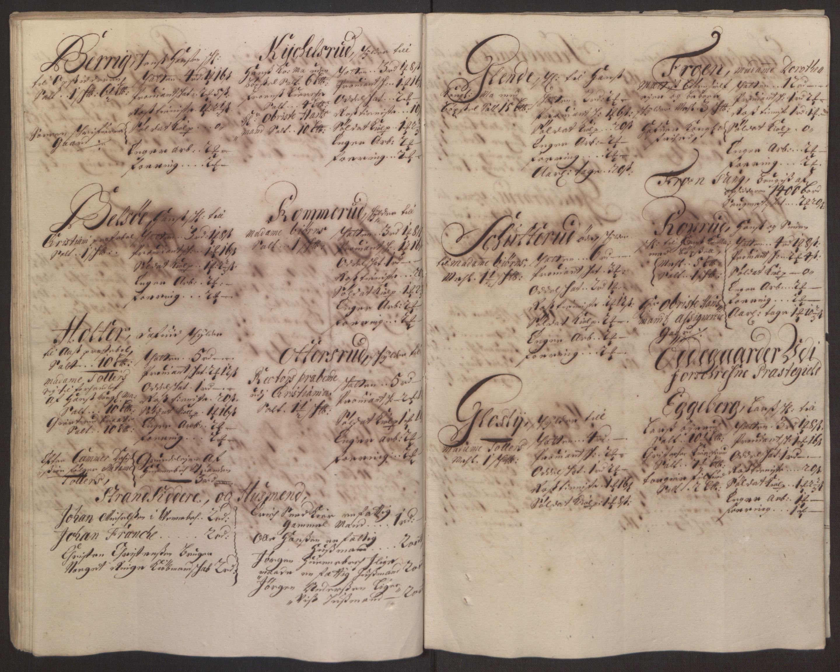 Rentekammeret inntil 1814, Reviderte regnskaper, Fogderegnskap, AV/RA-EA-4092/R10/L0439: Fogderegnskap Aker og Follo, 1695, s. 122