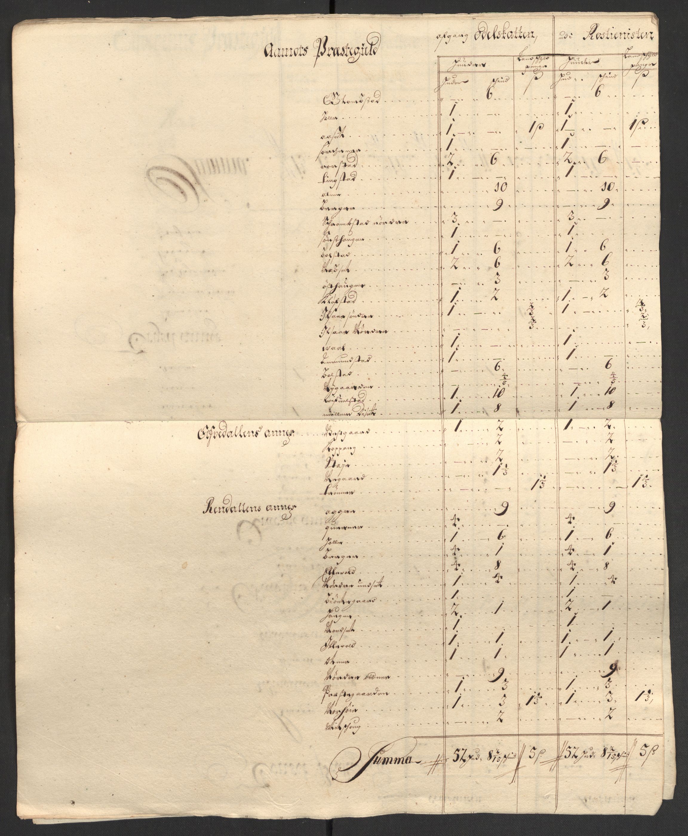 Rentekammeret inntil 1814, Reviderte regnskaper, Fogderegnskap, AV/RA-EA-4092/R13/L0840: Fogderegnskap Solør, Odal og Østerdal, 1702, s. 276