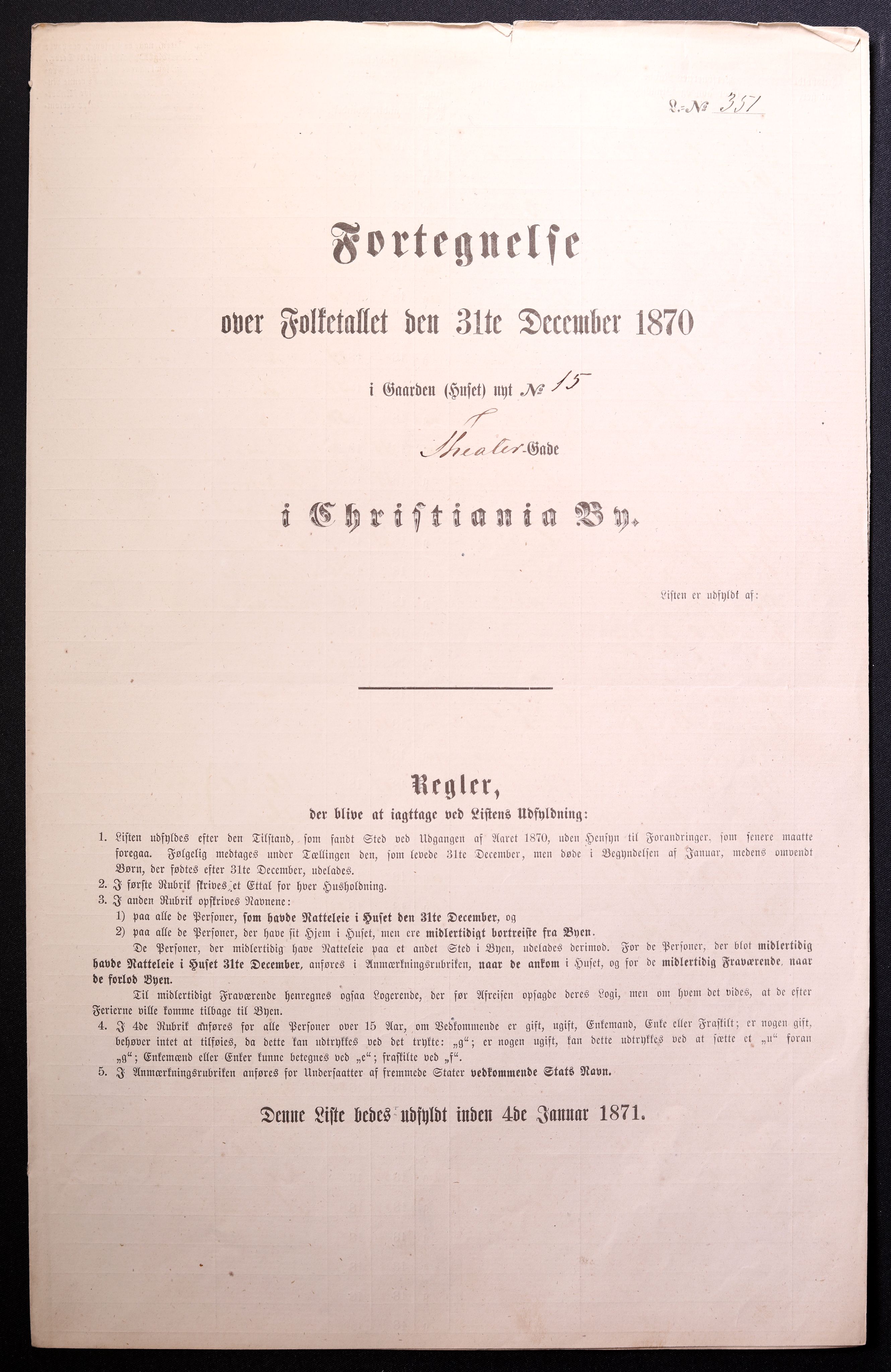 RA, Folketelling 1870 for 0301 Kristiania kjøpstad, 1870, s. 4189