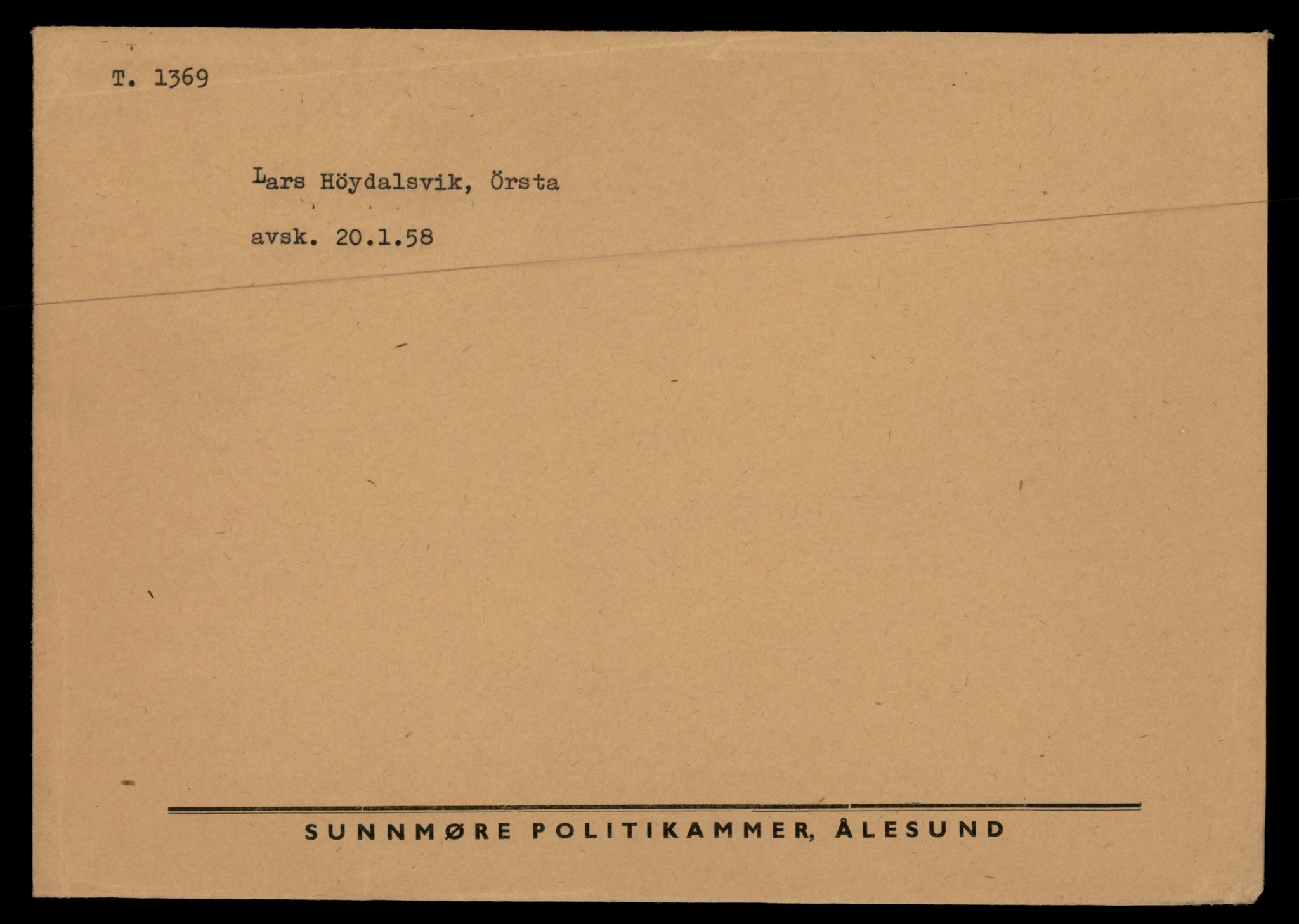 Møre og Romsdal vegkontor - Ålesund trafikkstasjon, AV/SAT-A-4099/F/Fe/L0012: Registreringskort for kjøretøy T 1290 - T 1450, 1927-1998, s. 1724
