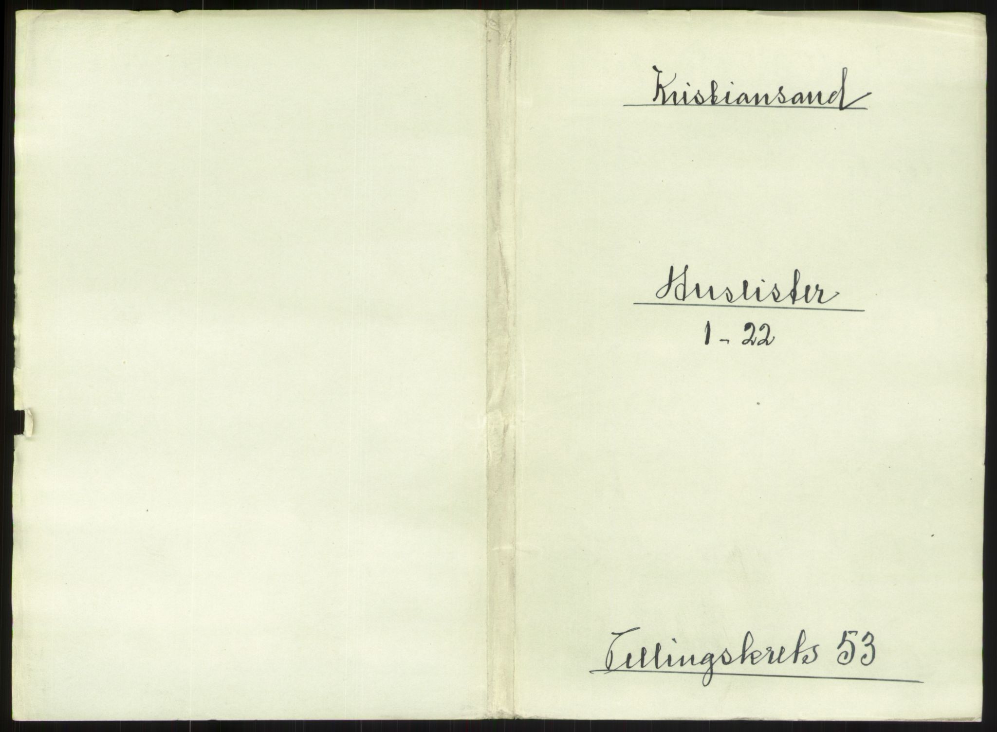 RA, Folketelling 1891 for 1001 Kristiansand kjøpstad, 1891, s. 2738
