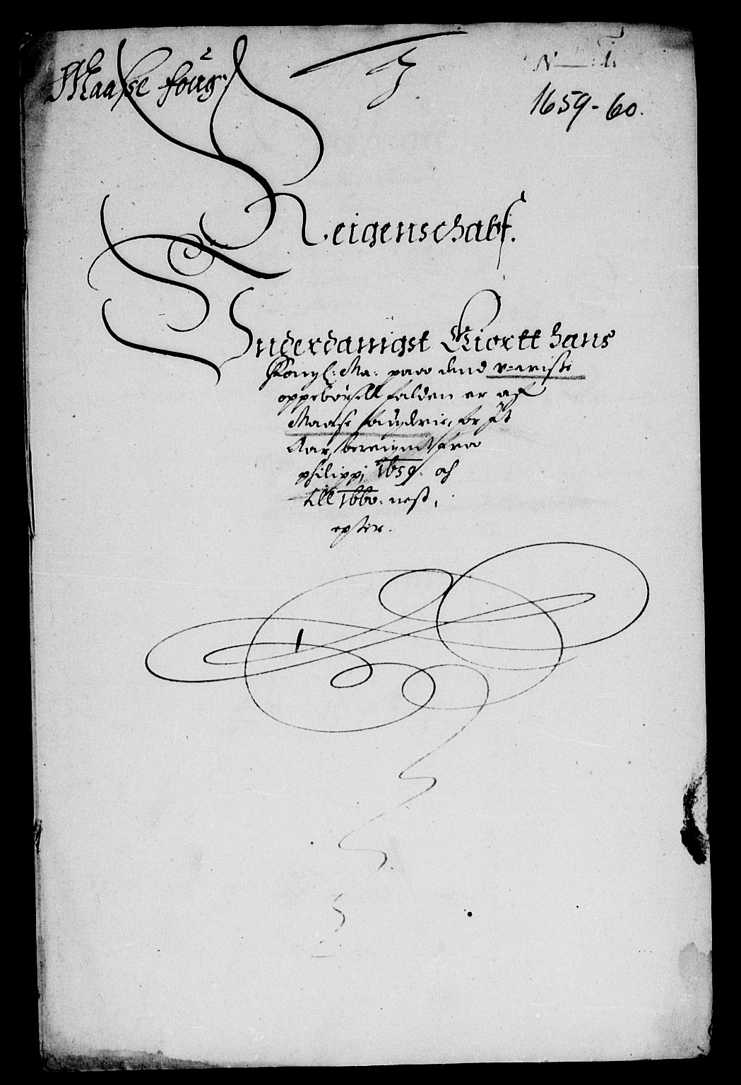Rentekammeret inntil 1814, Reviderte regnskaper, Lensregnskaper, AV/RA-EA-5023/R/Rb/Rba/L0251: Akershus len, 1659-1660