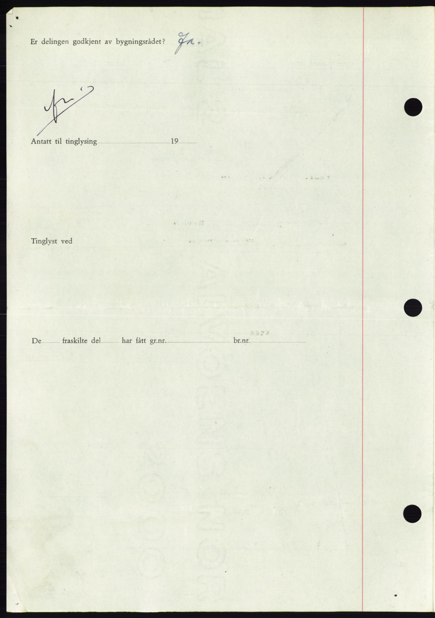 Søre Sunnmøre sorenskriveri, AV/SAT-A-4122/1/2/2C/L0081: Pantebok nr. 7A, 1947-1948, Dagboknr: 1516/1947