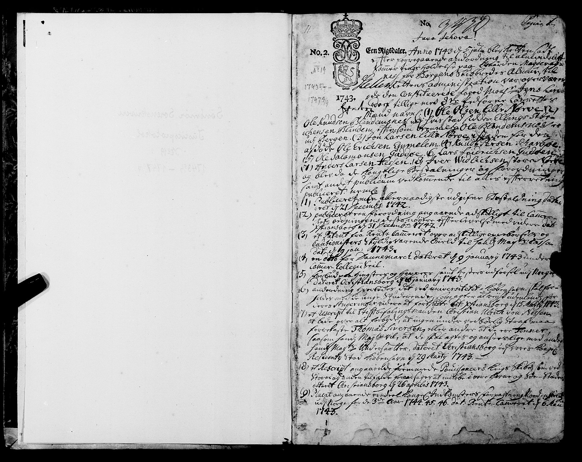 Sunnmøre sorenskriveri, AV/SAT-A-0005/1/1A/L0034: Tingbok 31, 1743-1747, s. 0-1