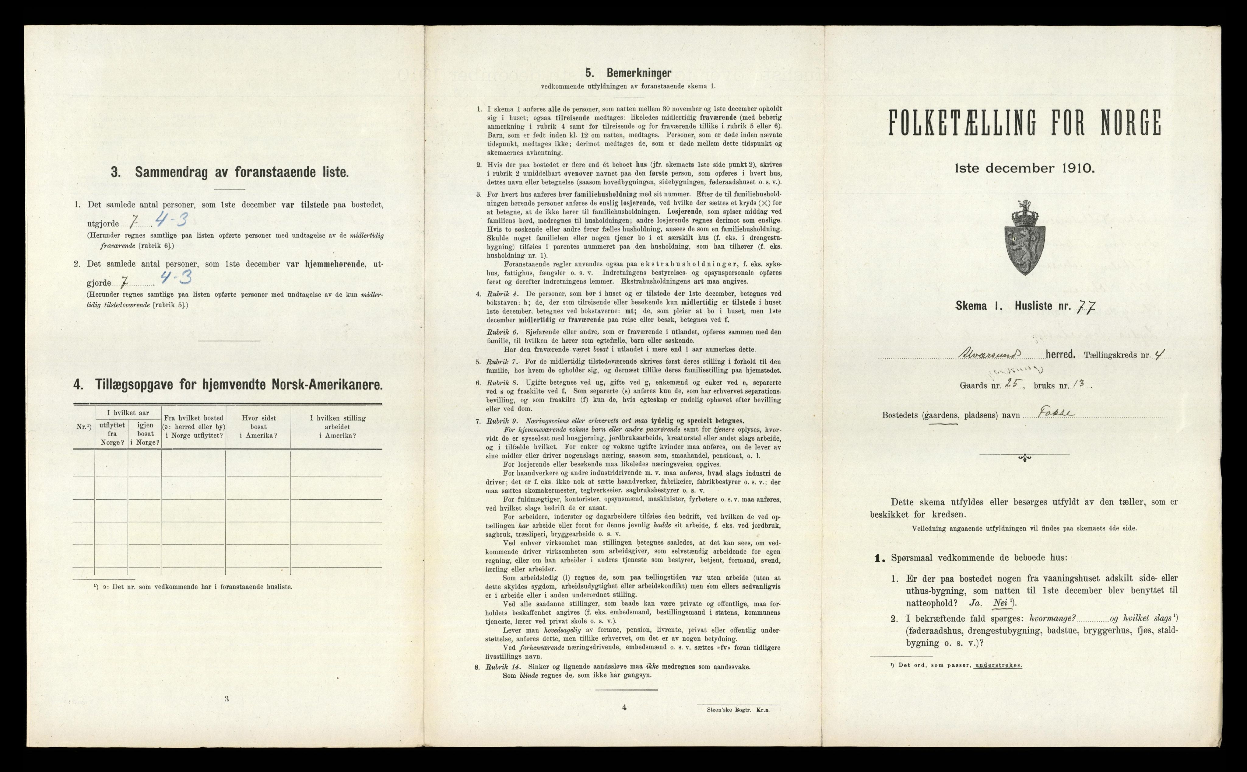 RA, Folketelling 1910 for 1257 Alversund herred, 1910, s. 426