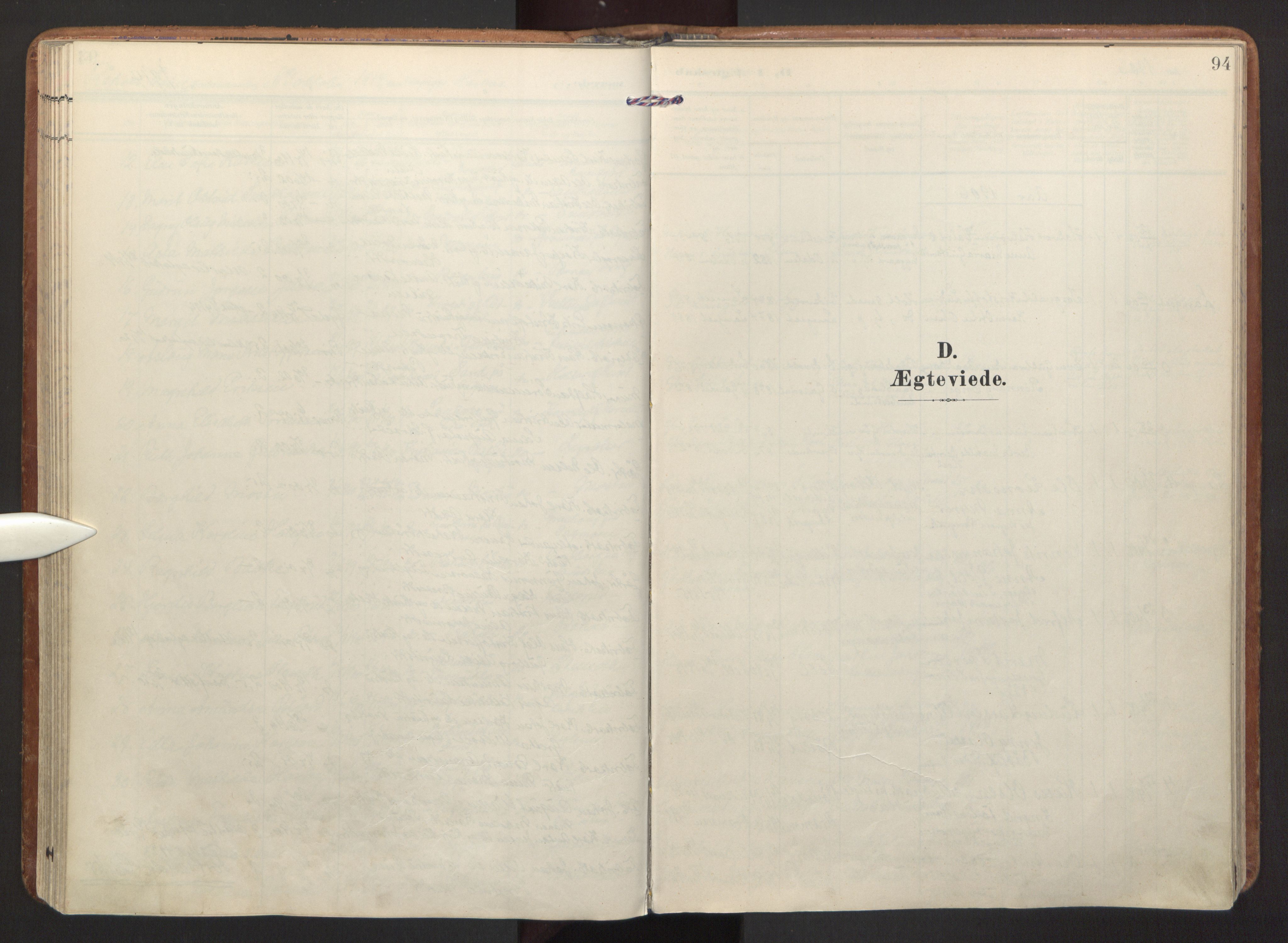 Eidsvoll prestekontor Kirkebøker, SAO/A-10888/F/Fa: Ministerialbok nr. I 7, 1905-1920, s. 94