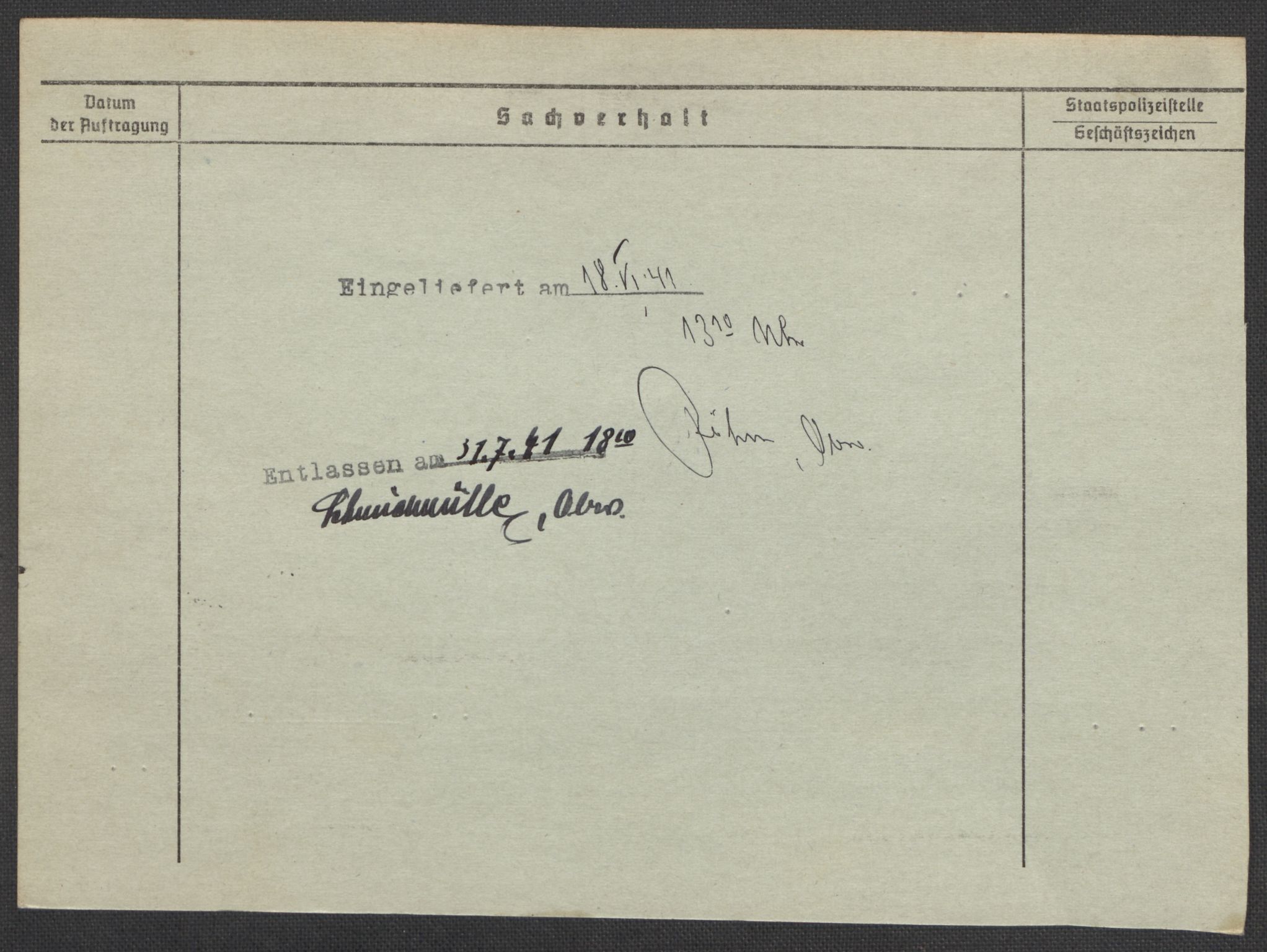Befehlshaber der Sicherheitspolizei und des SD, AV/RA-RAFA-5969/E/Ea/Eaa/L0003: Register over norske fanger i Møllergata 19: Eng-Hag, 1940-1945, s. 507
