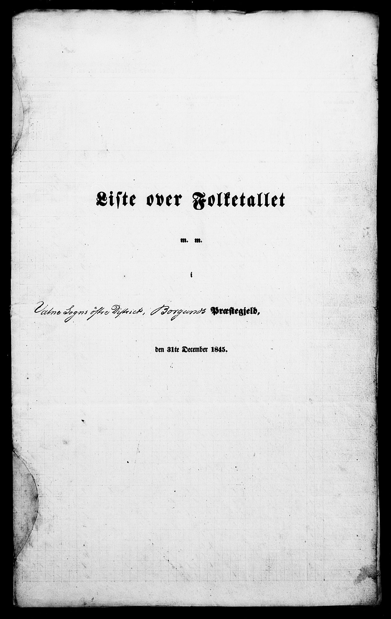 SAT, Folketelling 1845 for 1531P Borgund prestegjeld, 1845, s. 50