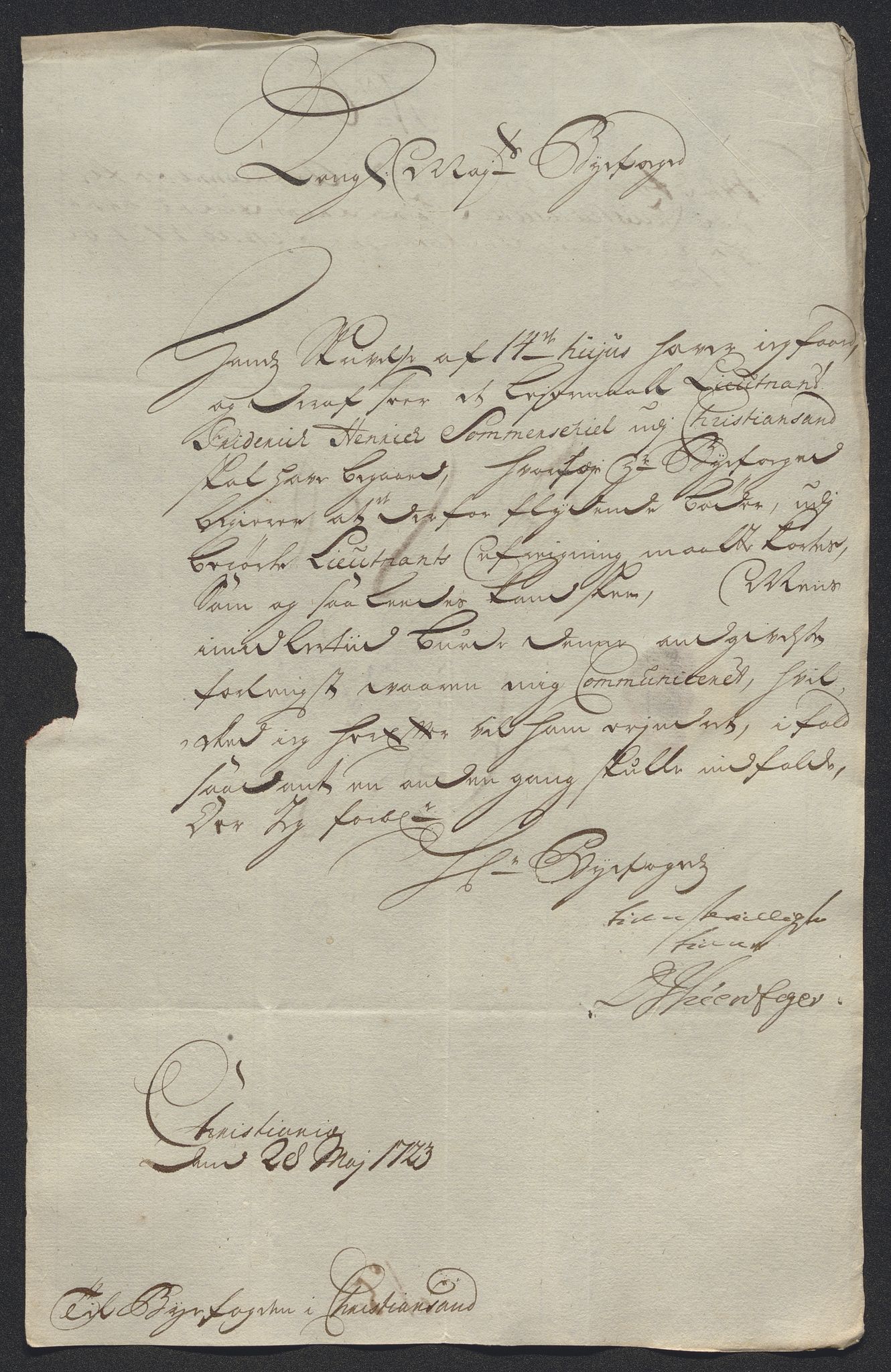 Rentekammeret inntil 1814, Reviderte regnskaper, Byregnskaper, AV/RA-EA-4066/R/Rm/L0286: [M19] Sikt og sakefall, 1719-1727, s. 199