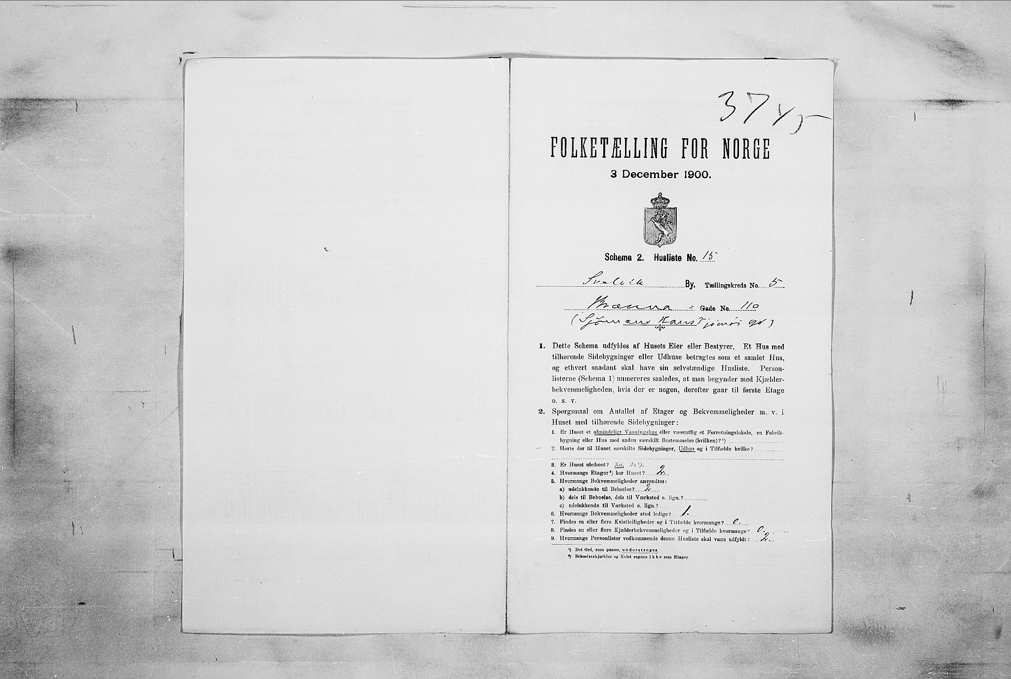 RA, Folketelling 1900 for 0701 Svelvik ladested, 1900, s. 78