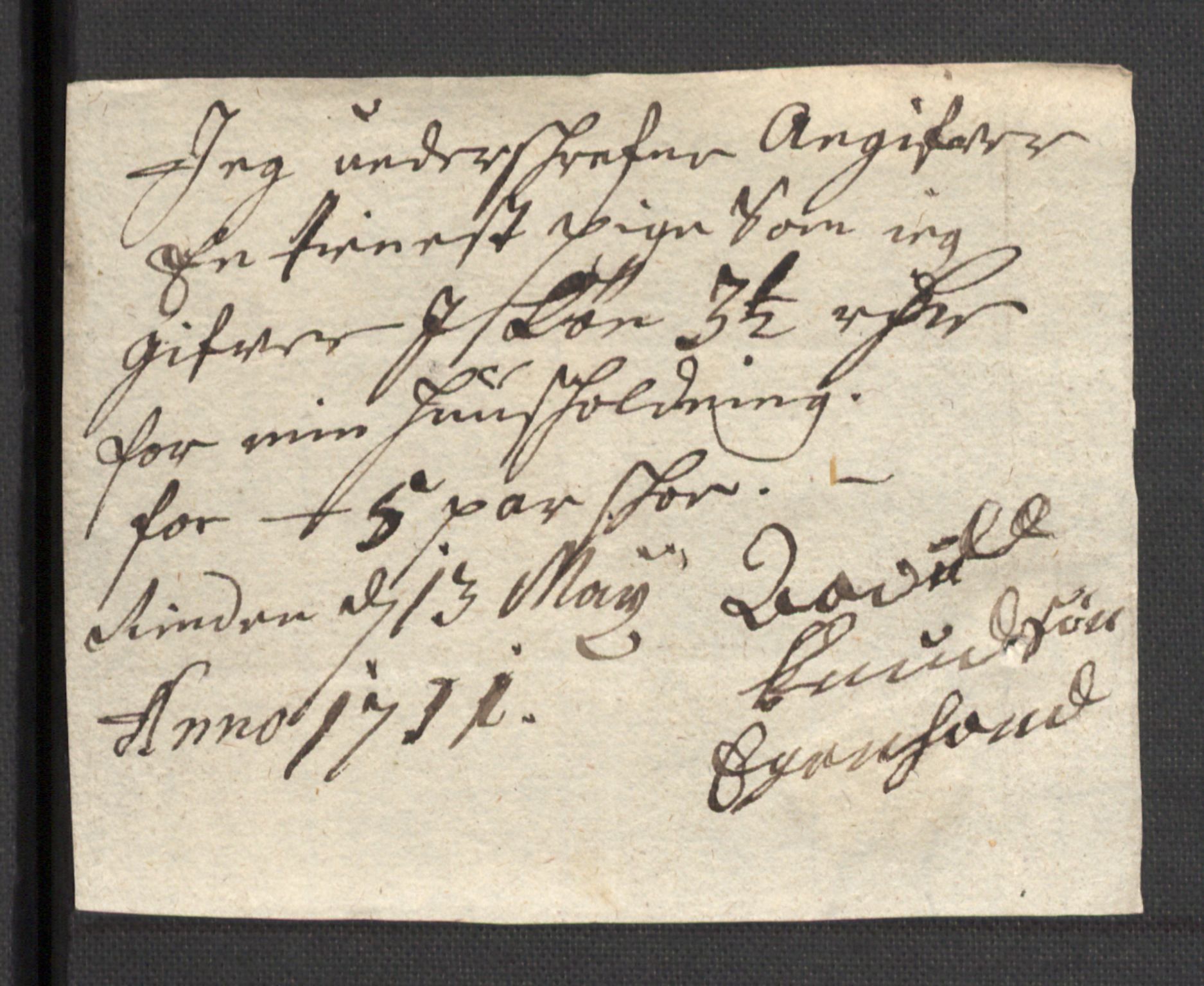Rentekammeret inntil 1814, Reviderte regnskaper, Fogderegnskap, AV/RA-EA-4092/R36/L2121: Fogderegnskap Øvre og Nedre Telemark og Bamble, 1711, s. 272