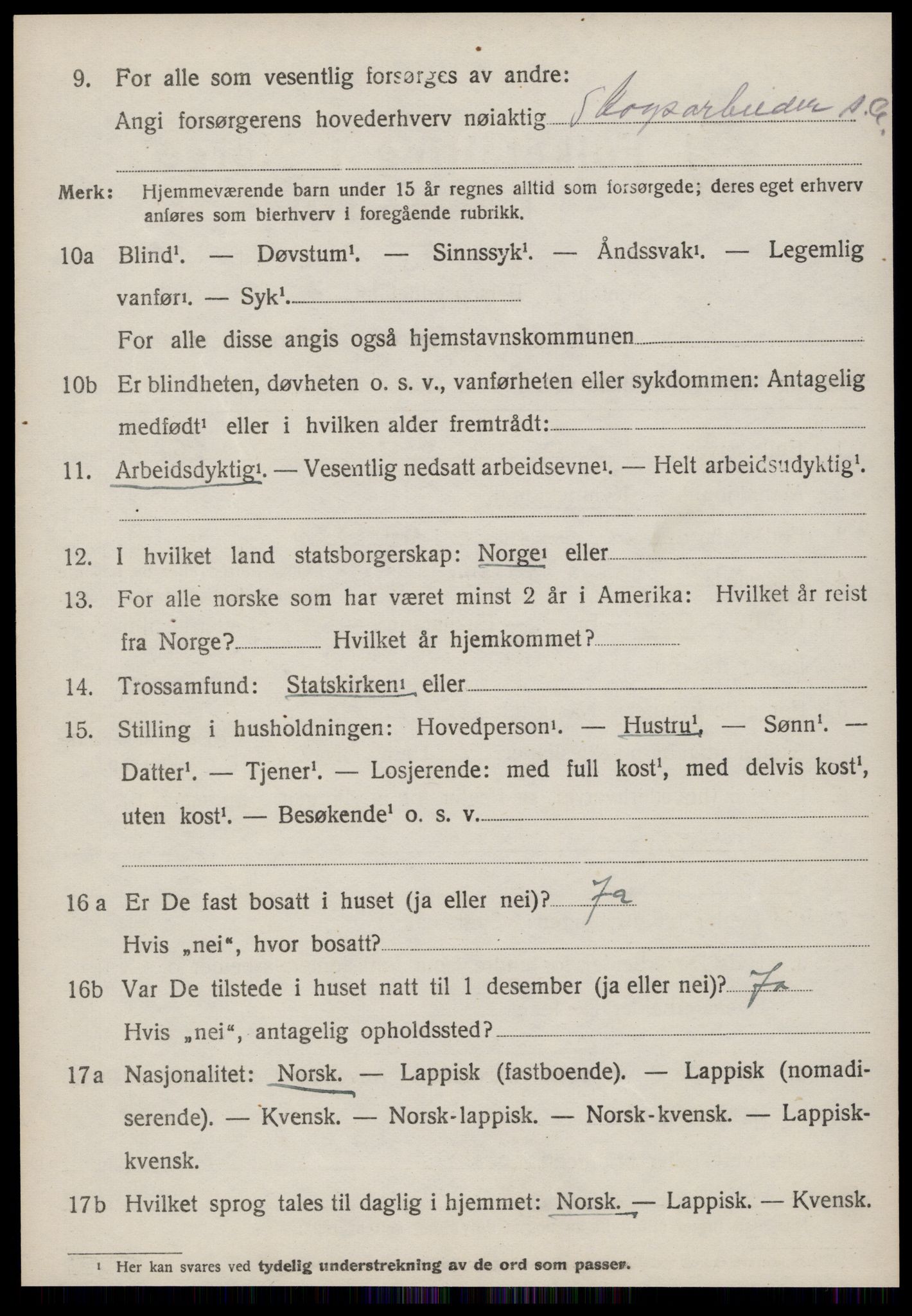 SAT, Folketelling 1920 for 1635 Rennebu herred, 1920, s. 2653