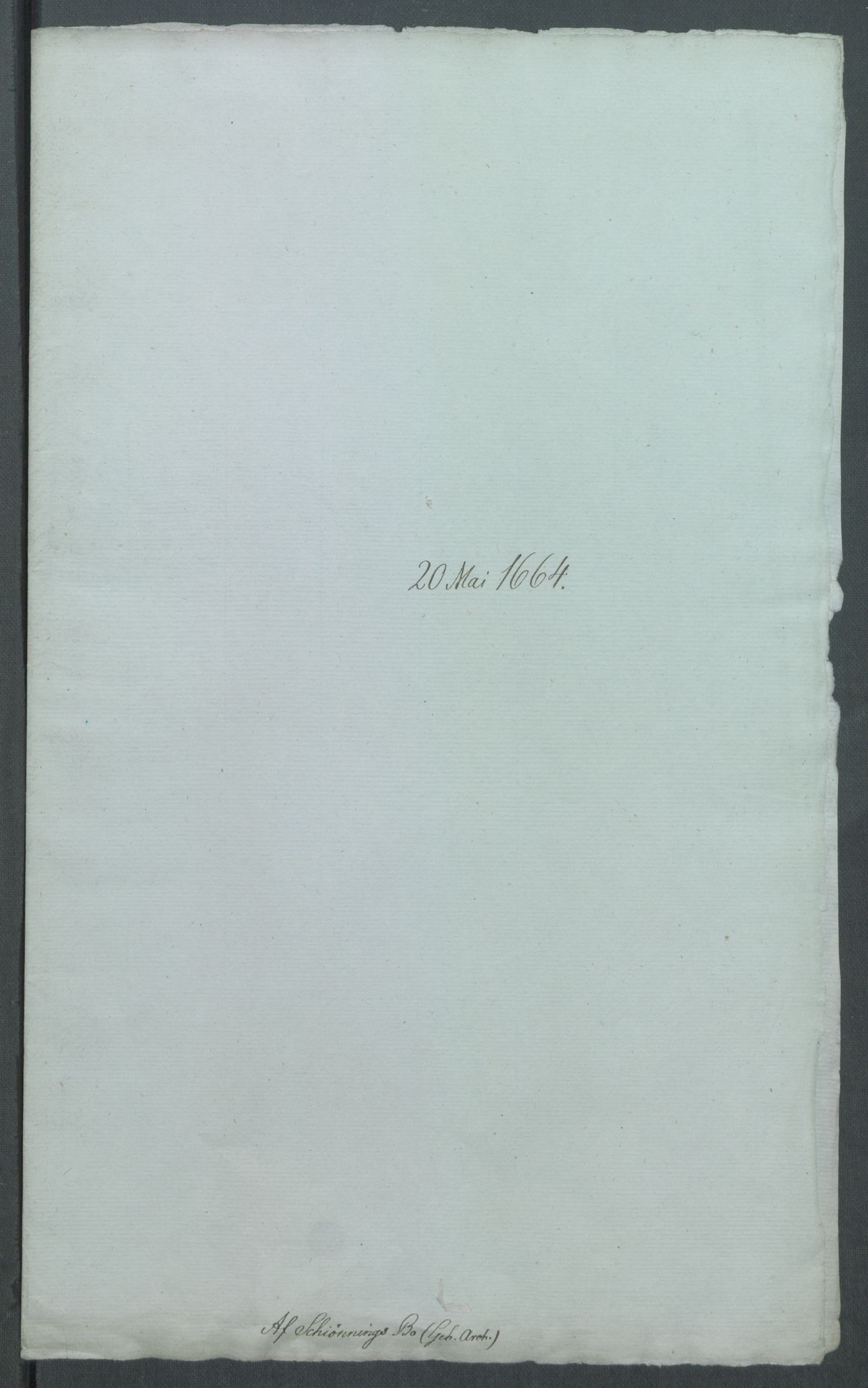 Riksarkivets diplomsamling, AV/RA-EA-5965/F02/L0170: Dokumenter, 1664-1666, s. 38
