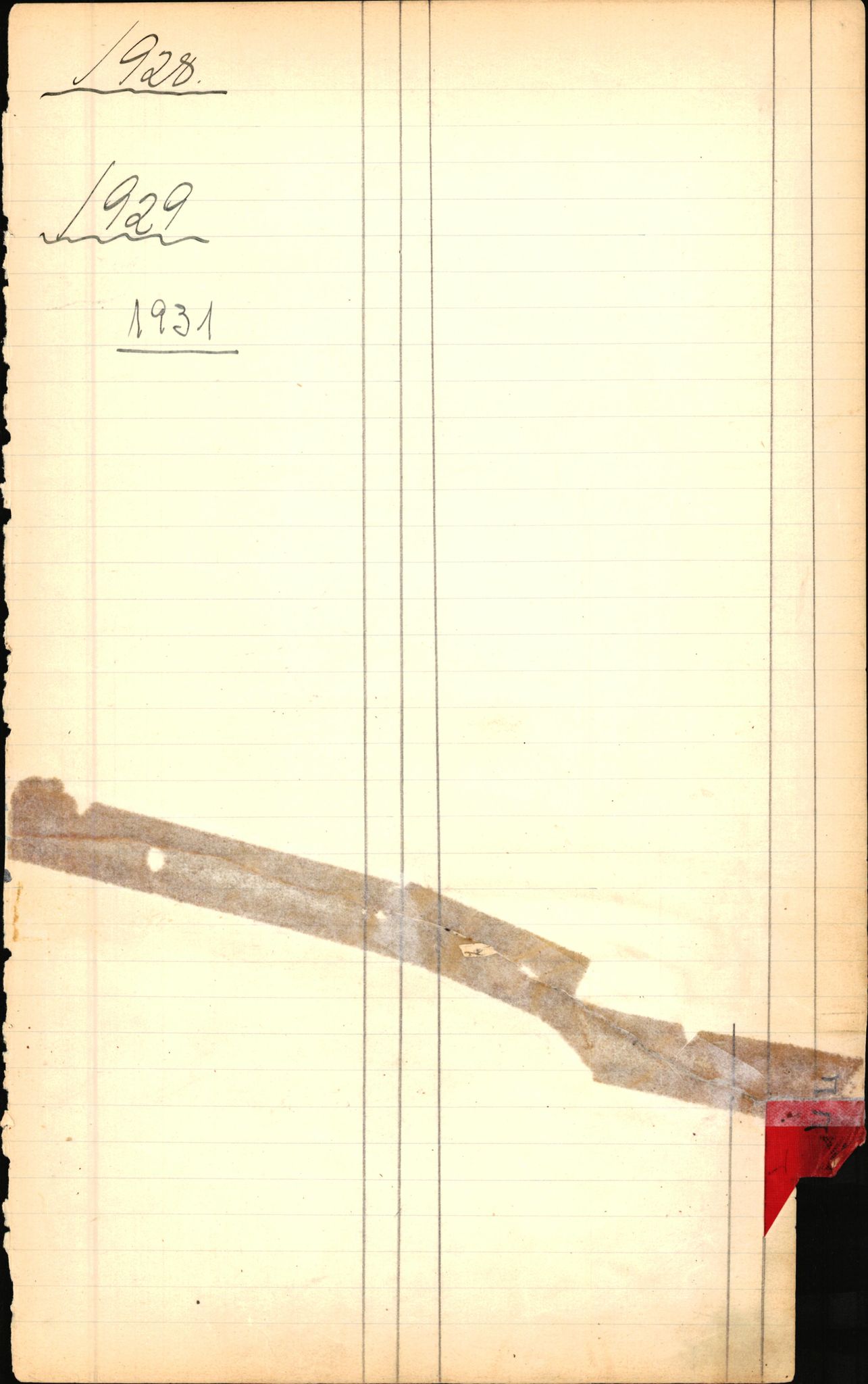 Byfogd og Byskriver i Bergen, SAB/A-3401/06/06Nb/L0003: Register til dødsfalljournaler, 1928-1941, s. 251
