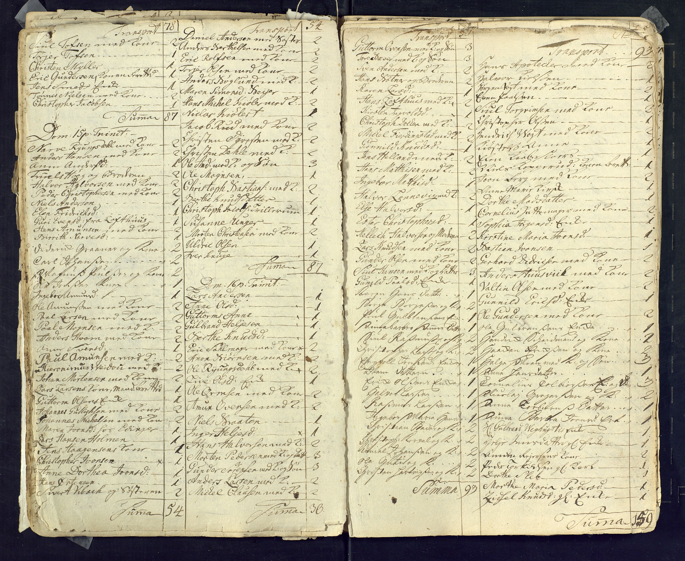 Kongsberg kirkebøker, AV/SAKO-A-22/M/Ma/L0001: Kommunikantprotokoll nr. 1, 1731-1739, s. 23