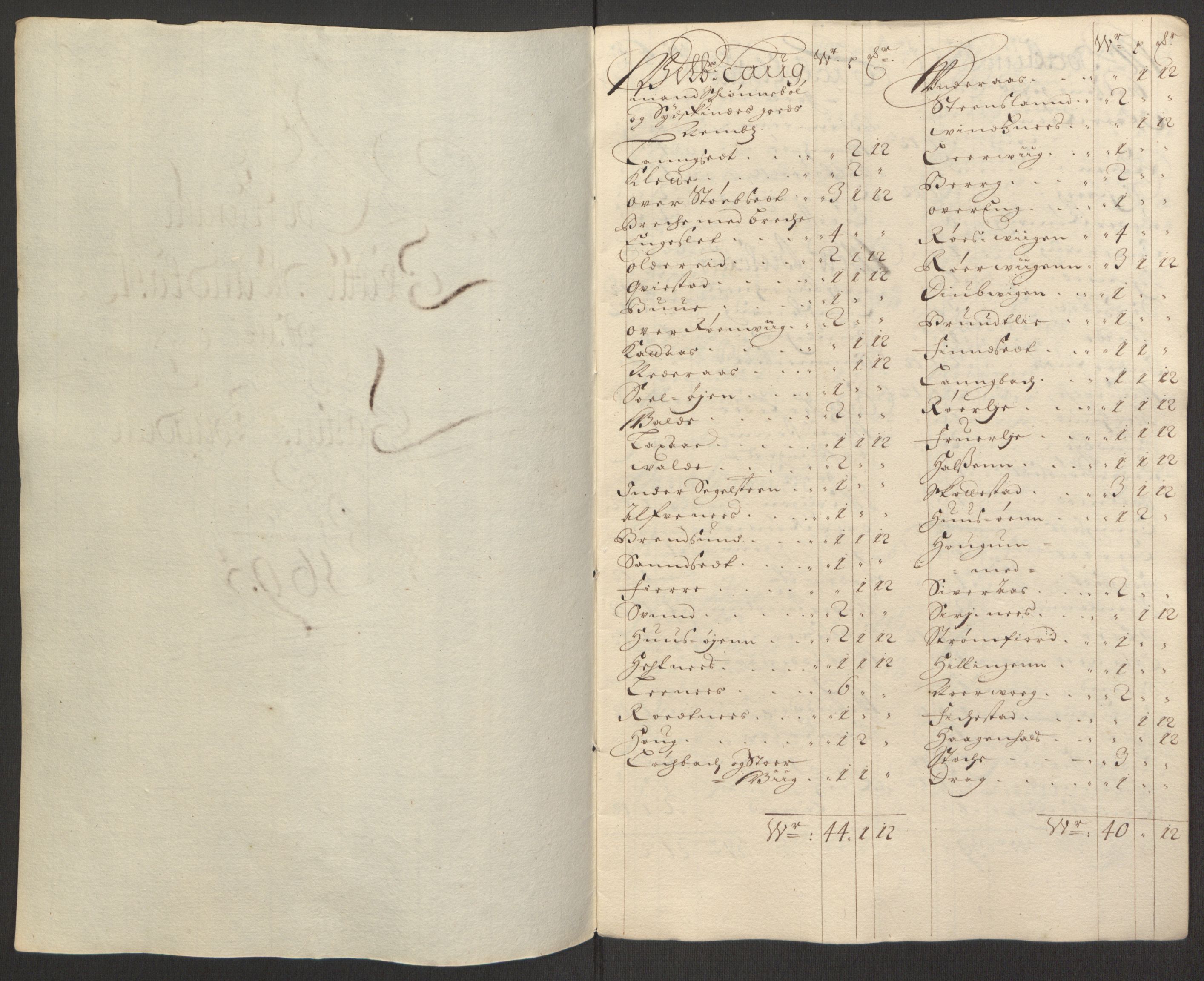 Rentekammeret inntil 1814, Reviderte regnskaper, Fogderegnskap, RA/EA-4092/R66/L4578: Fogderegnskap Salten, 1694-1696, s. 175