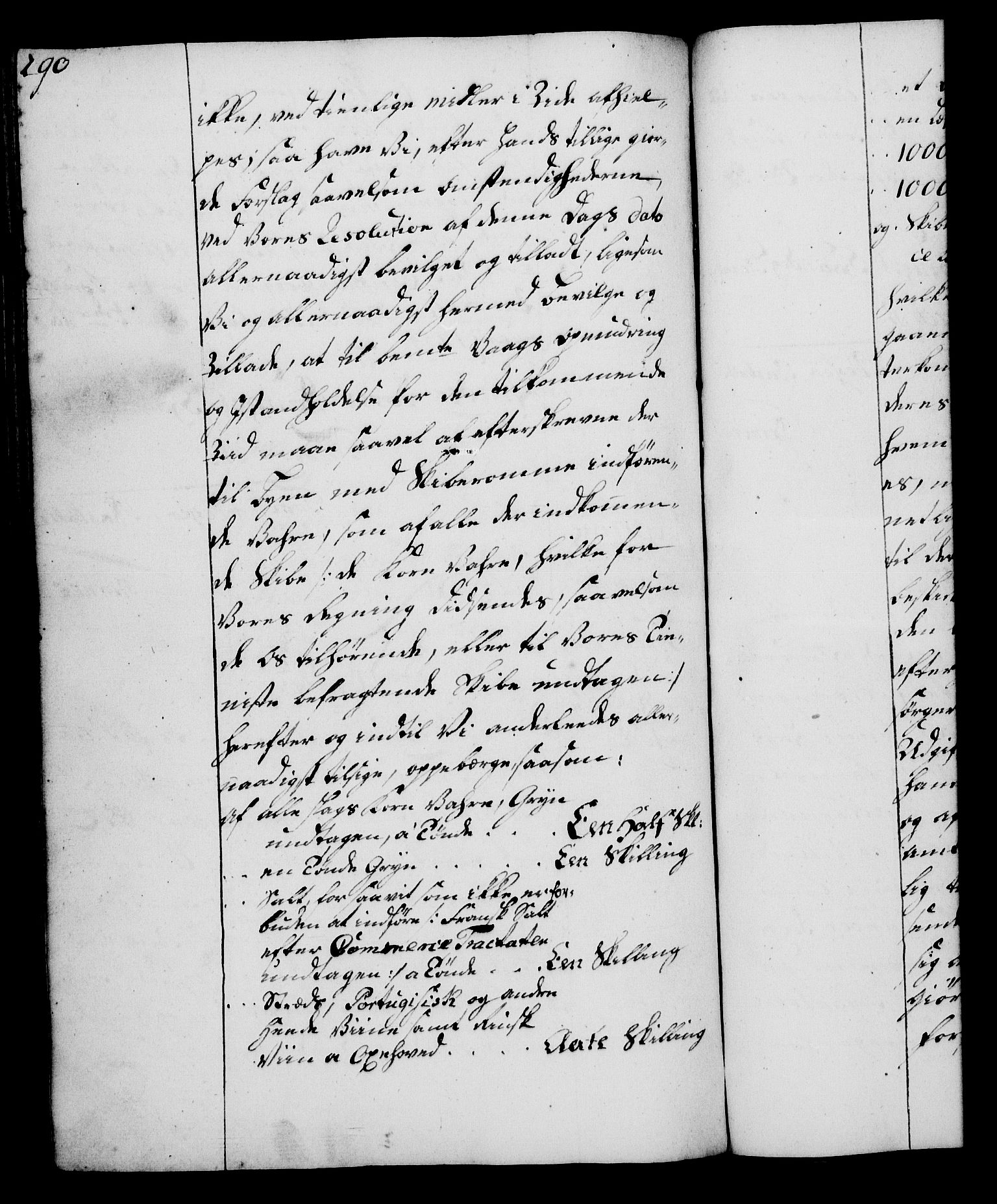 Rentekammeret, Kammerkanselliet, RA/EA-3111/G/Gg/Gga/L0006: Norsk ekspedisjonsprotokoll med register (merket RK 53.6), 1749-1759, s. 290