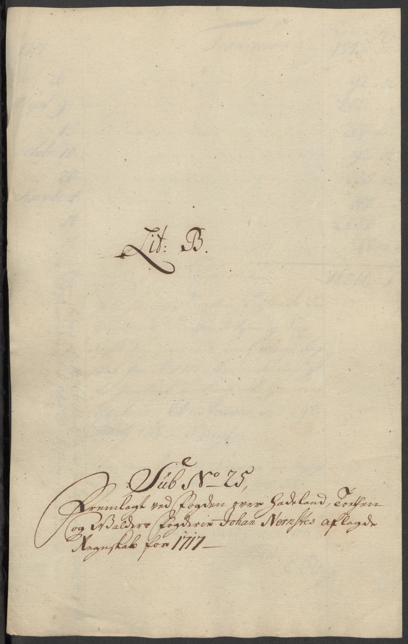 Rentekammeret inntil 1814, Reviderte regnskaper, Fogderegnskap, RA/EA-4092/R18/L1318: Fogderegnskap Hadeland, Toten og Valdres, 1717, s. 204