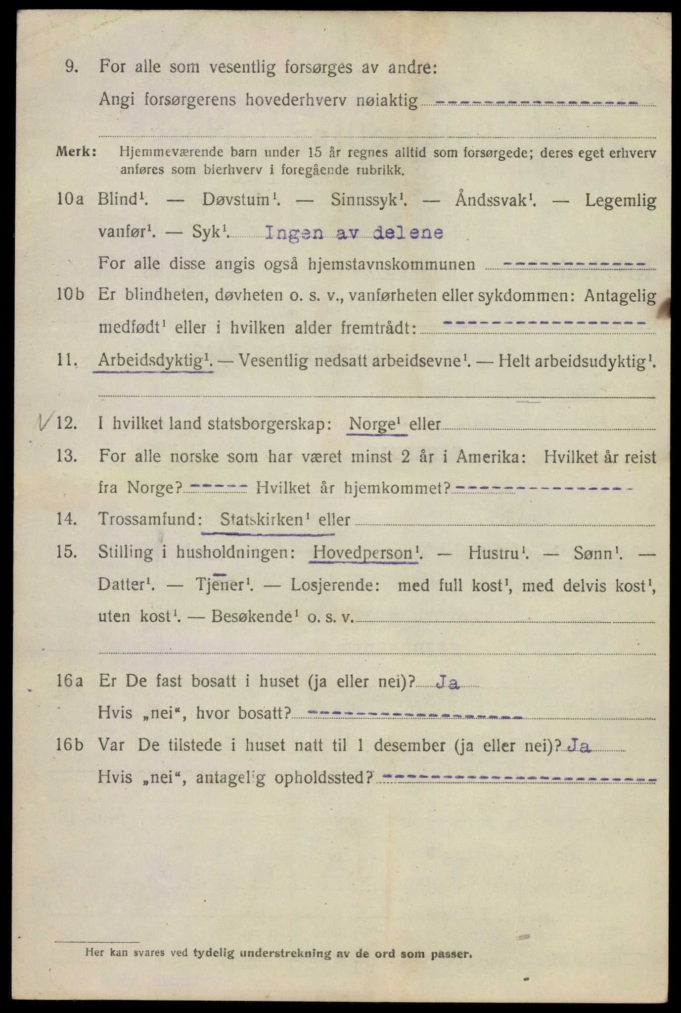 SAO, Folketelling 1920 for 0301 Kristiania kjøpstad, 1920, s. 418056