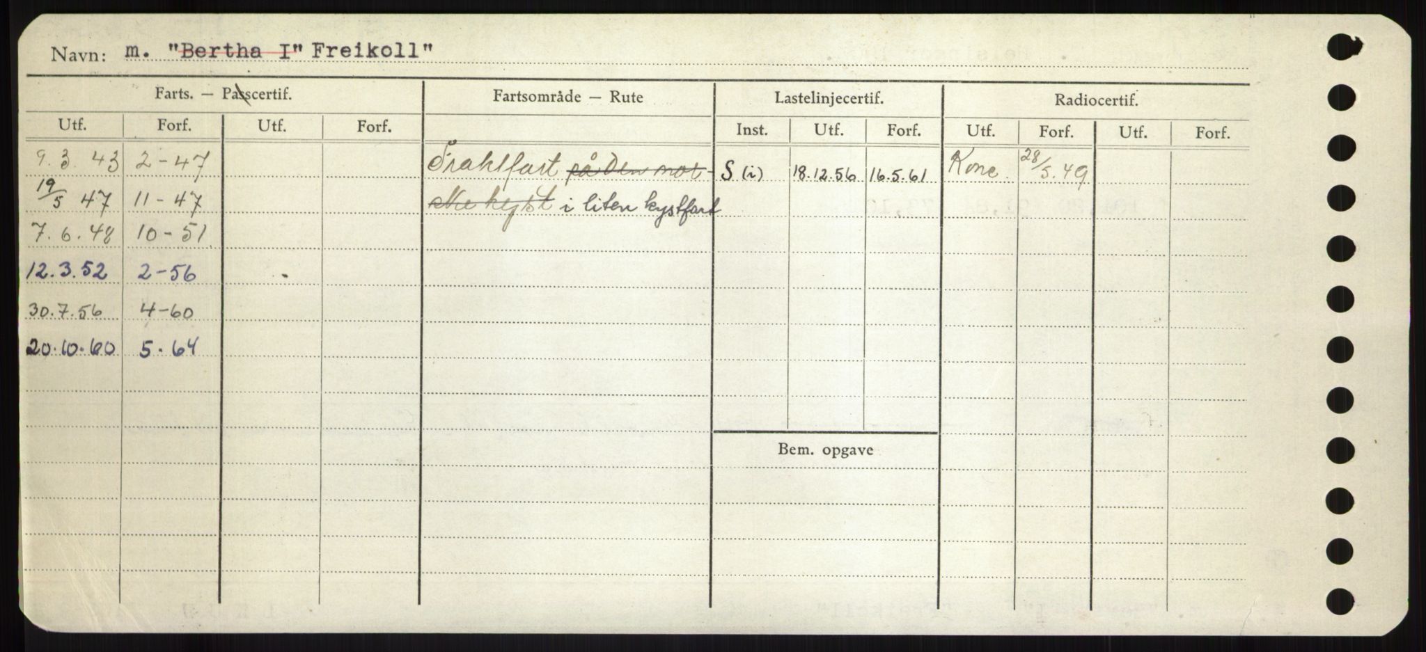 Sjøfartsdirektoratet med forløpere, Skipsmålingen, RA/S-1627/H/Hd/L0011: Fartøy, Fla-Får, s. 368