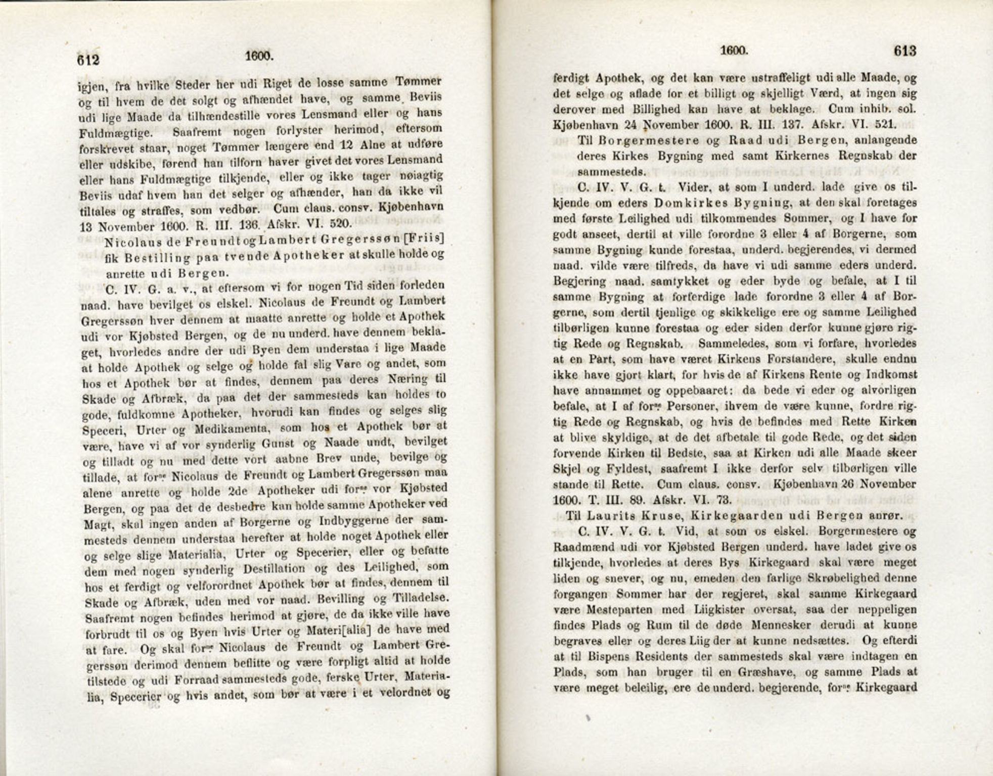 Publikasjoner utgitt av Det Norske Historiske Kildeskriftfond, PUBL/-/-/-: Norske Rigs-Registranter, bind 3, 1588-1602, s. 612-613