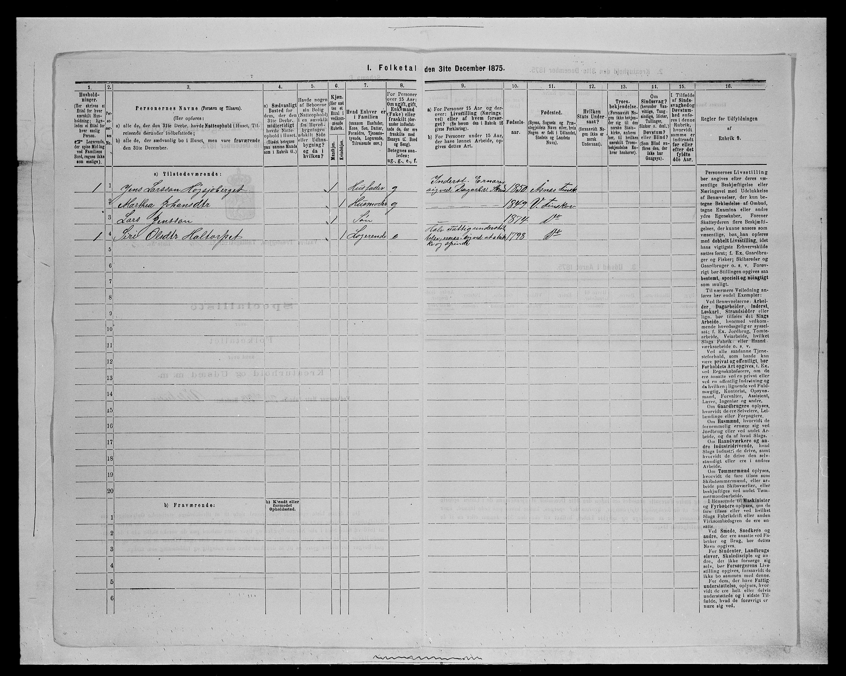 SAH, Folketelling 1875 for 0426P Våler prestegjeld (Hedmark), 1875, s. 1368