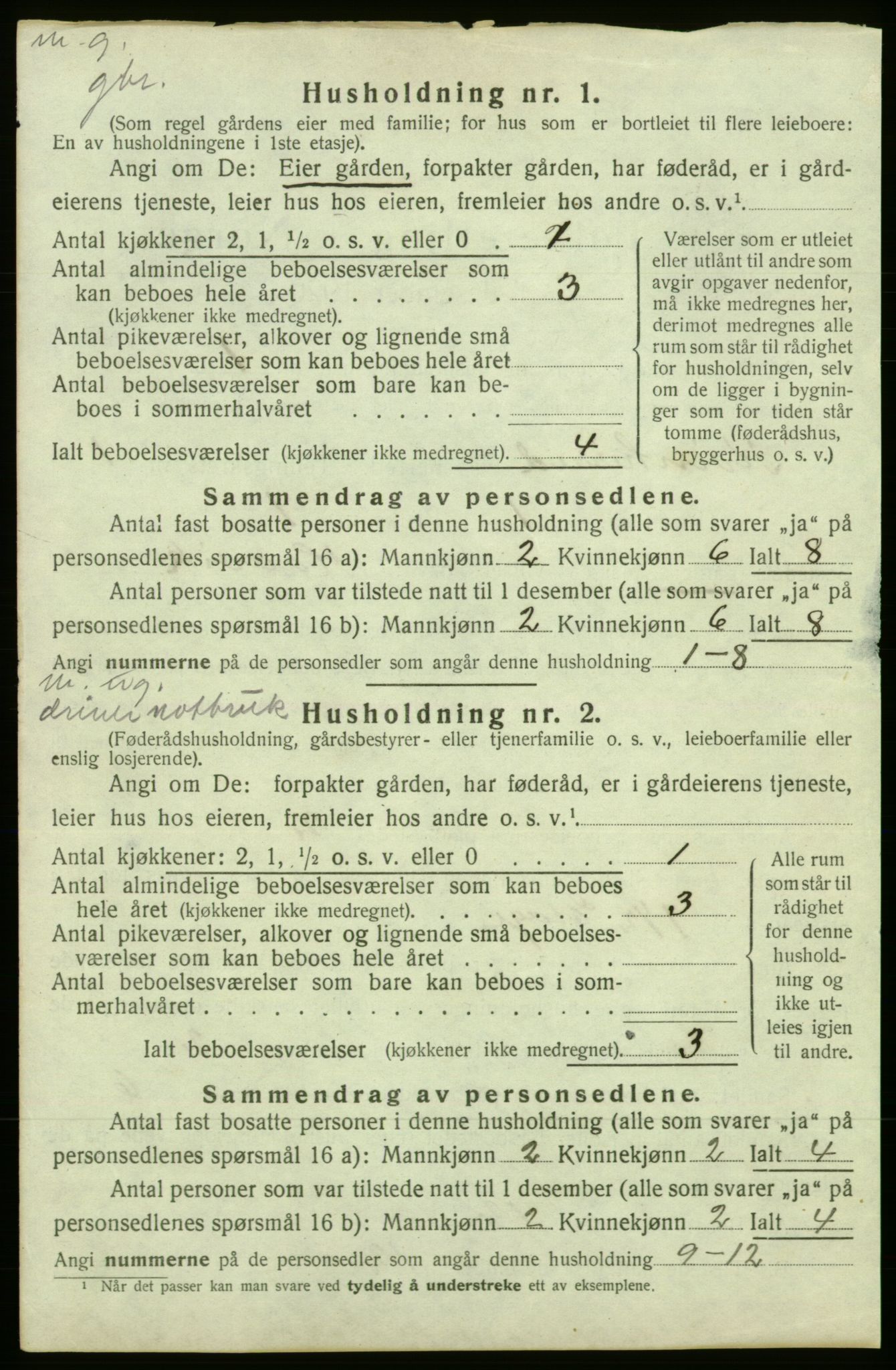 SAB, Folketelling 1920 for 1224 Kvinnherad herred, 1920, s. 77