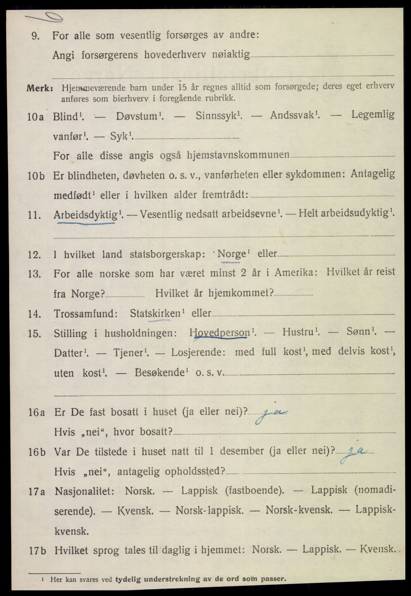 SAT, Folketelling 1920 for 1744 Overhalla herred, 1920, s. 3049