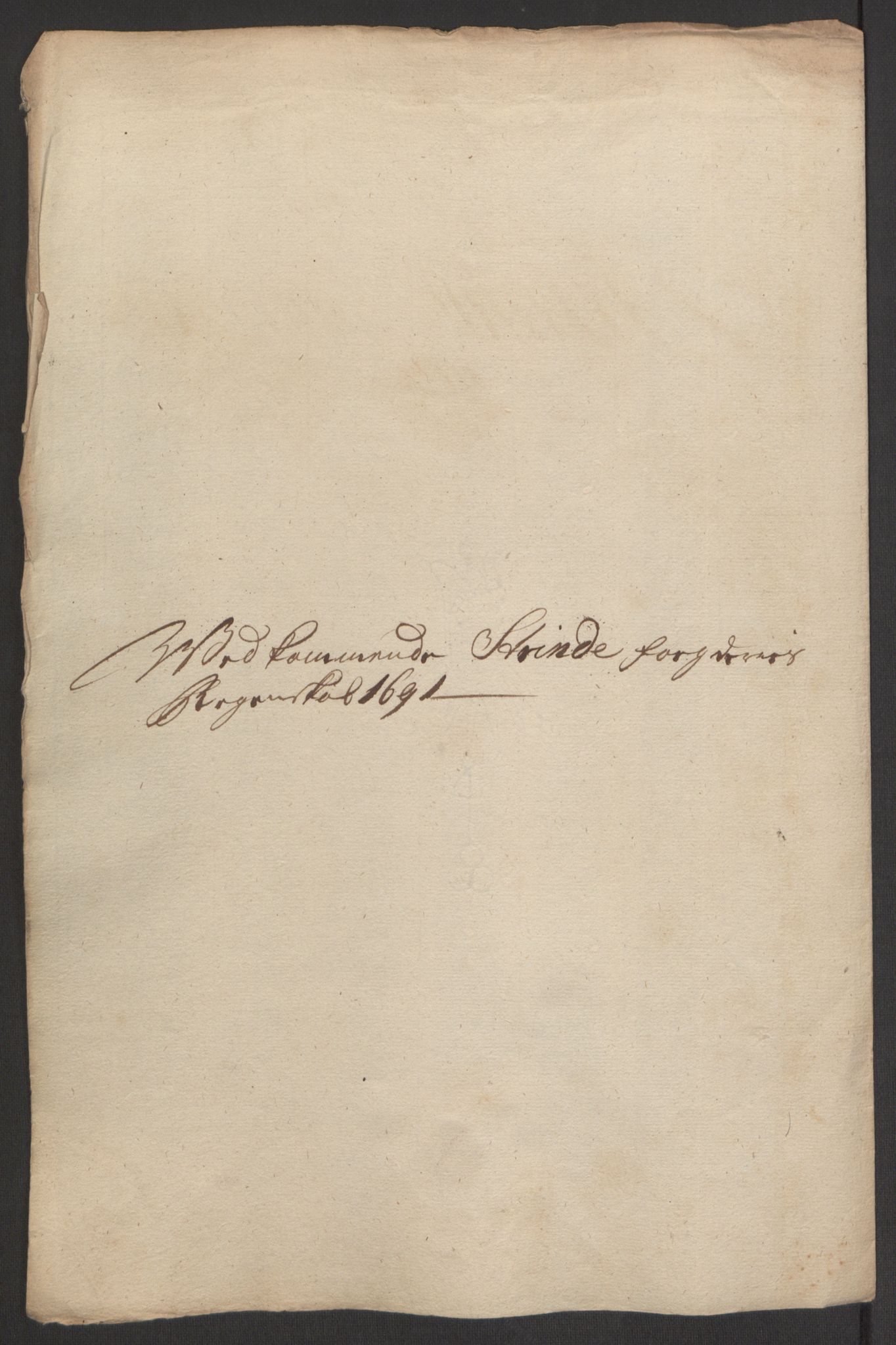 Rentekammeret inntil 1814, Reviderte regnskaper, Fogderegnskap, RA/EA-4092/R61/L4103: Fogderegnskap Strinda og Selbu, 1691-1692, s. 61