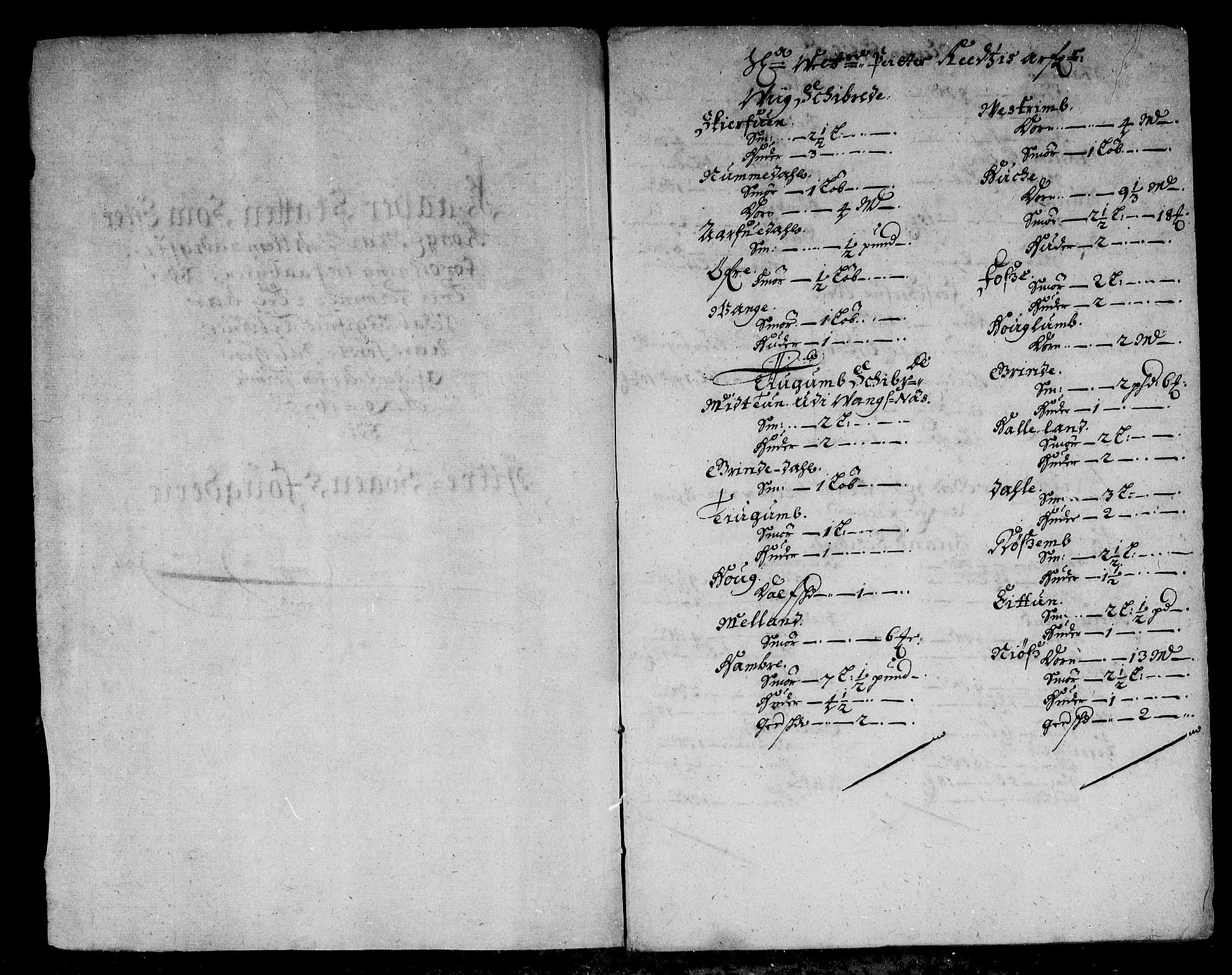Rentekammeret inntil 1814, Reviderte regnskaper, Stiftamtstueregnskaper, Bergen stiftamt, RA/EA-6043/R/Rc/L0045: Bergen stiftamt, 1676