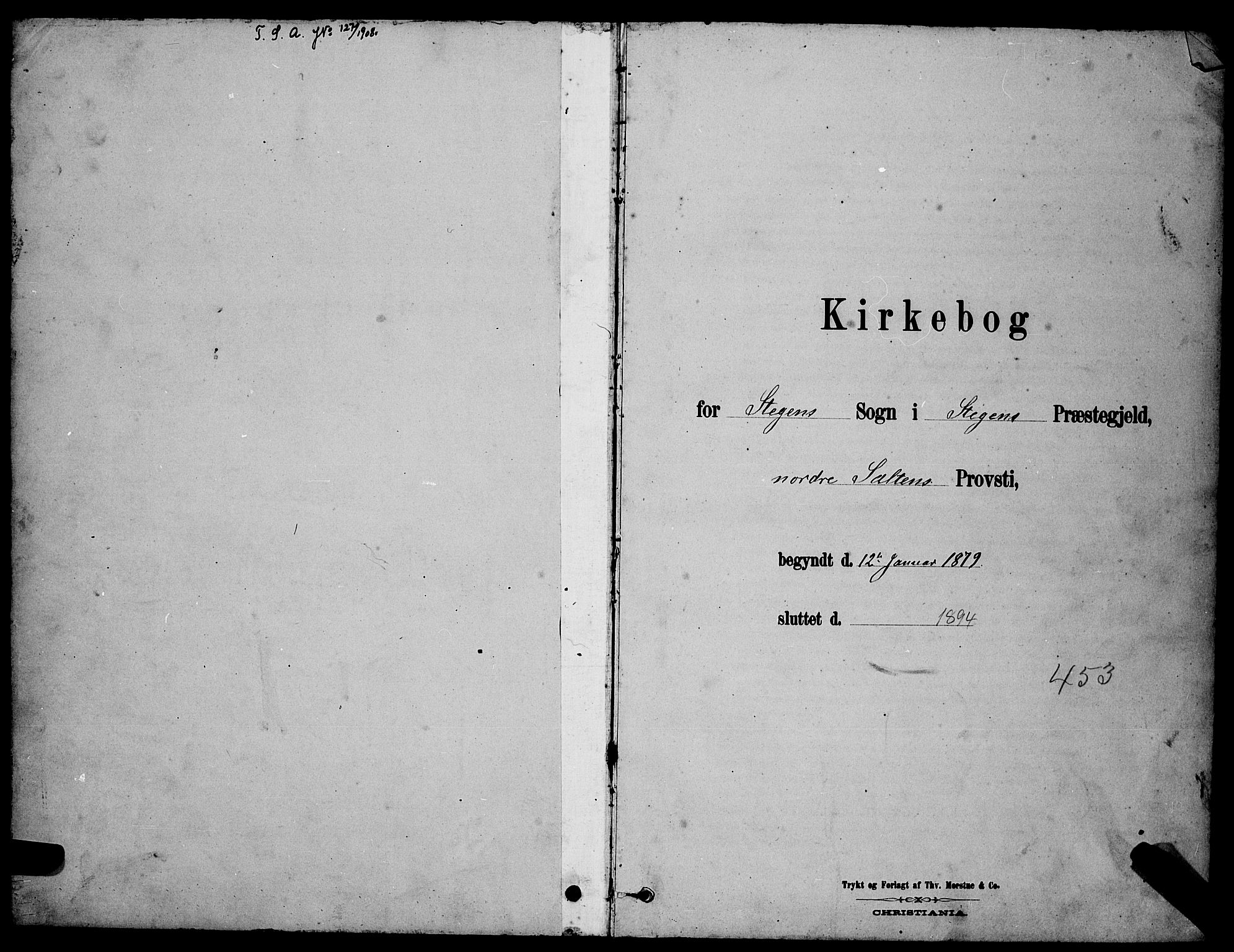 Ministerialprotokoller, klokkerbøker og fødselsregistre - Nordland, SAT/A-1459/855/L0816: Klokkerbok nr. 855C05, 1879-1894