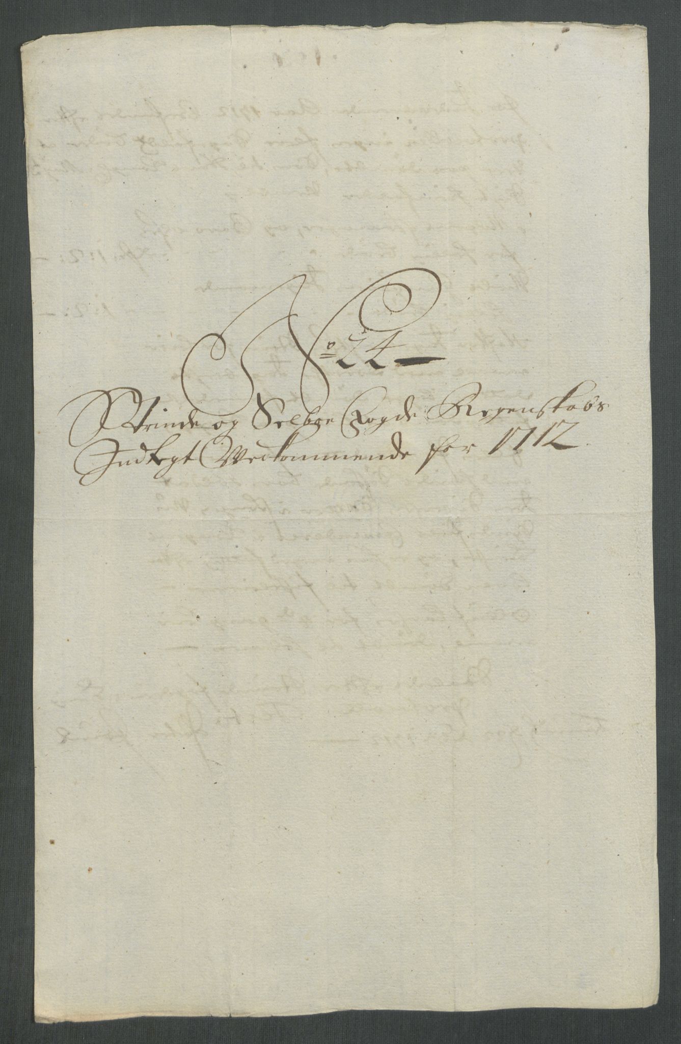 Rentekammeret inntil 1814, Reviderte regnskaper, Fogderegnskap, RA/EA-4092/R61/L4113: Fogderegnskap Strinda og Selbu, 1712-1713, s. 192