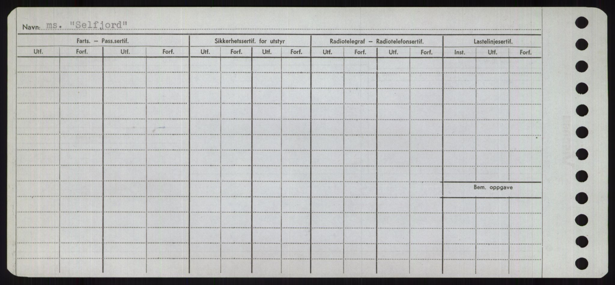 Sjøfartsdirektoratet med forløpere, Skipsmålingen, RA/S-1627/H/Ha/L0005/0001: Fartøy, S-Sven / Fartøy, S-Skji, s. 300