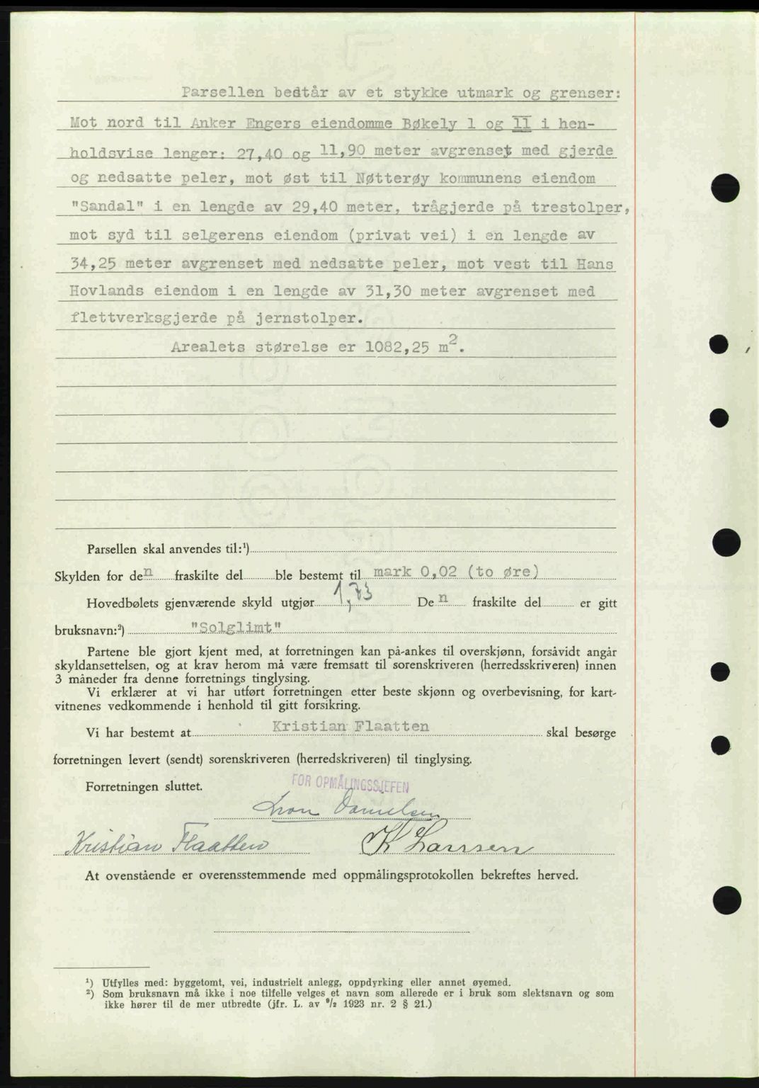 Tønsberg sorenskriveri, AV/SAKO-A-130/G/Ga/Gaa/L0013: Pantebok nr. A13, 1943-1943, Dagboknr: 2116/1943