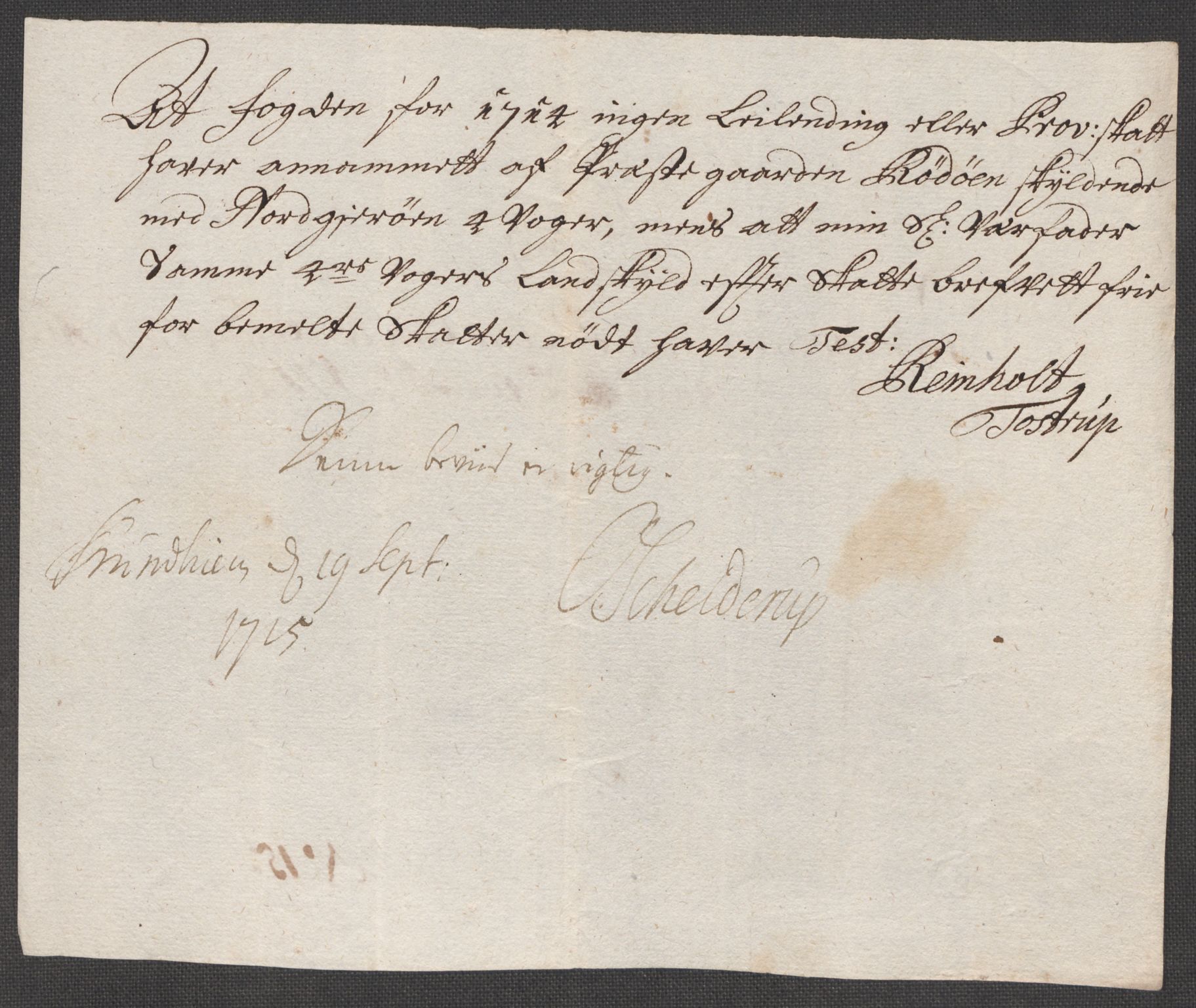 Rentekammeret inntil 1814, Reviderte regnskaper, Fogderegnskap, RA/EA-4092/R65/L4513: Fogderegnskap Helgeland, 1714-1715, s. 206