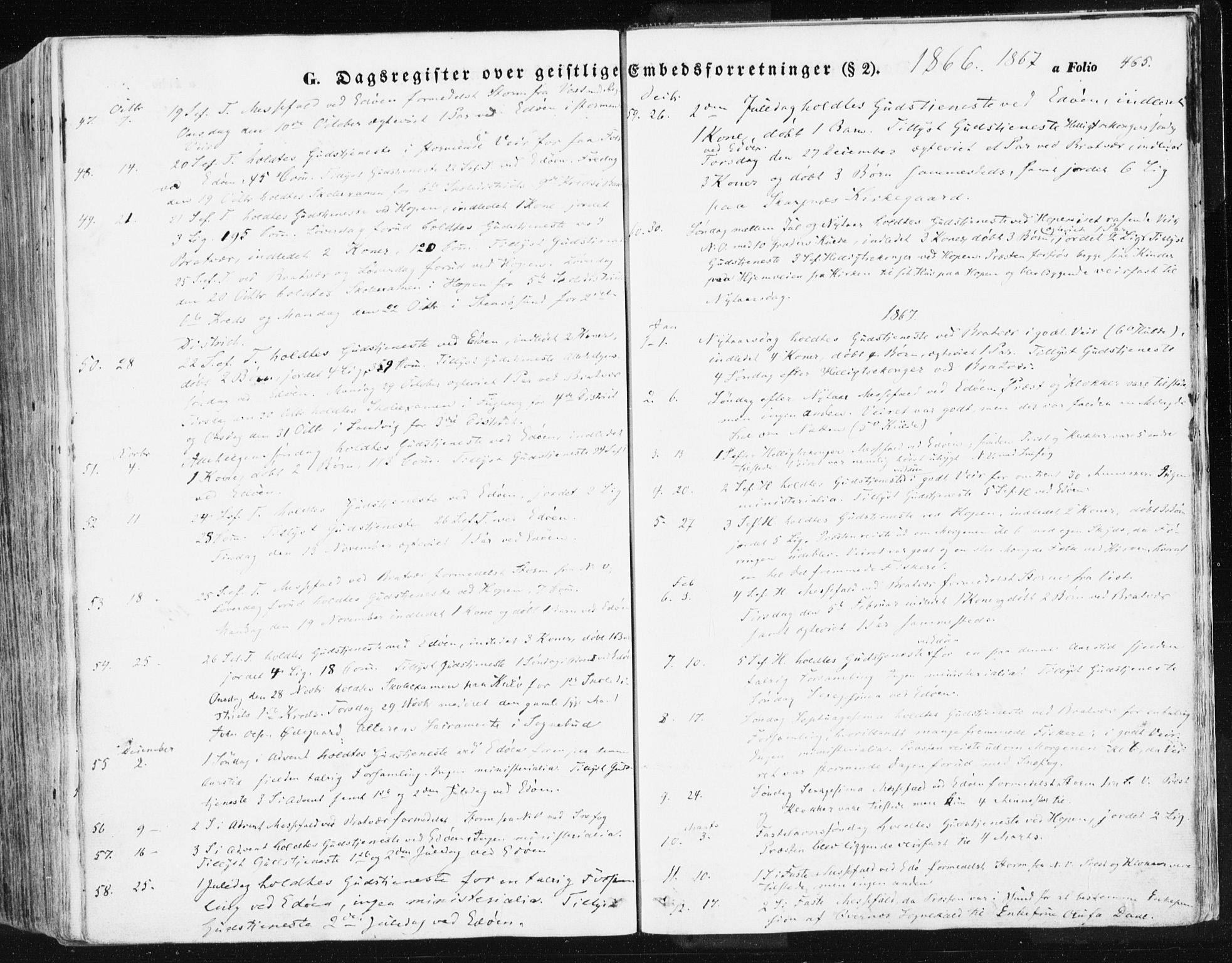 Ministerialprotokoller, klokkerbøker og fødselsregistre - Møre og Romsdal, AV/SAT-A-1454/581/L0937: Ministerialbok nr. 581A05, 1853-1872, s. 465